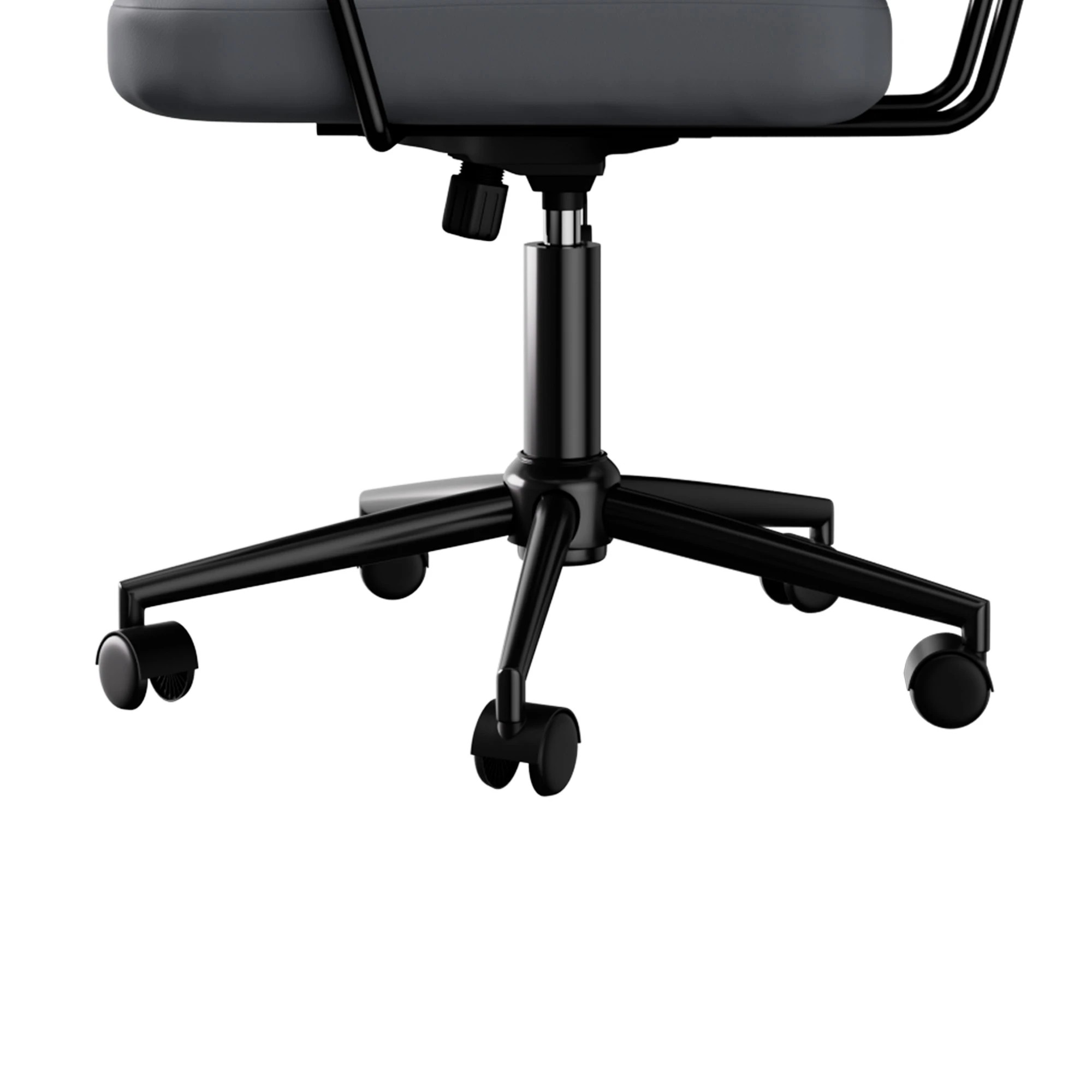 5 Levede Leather Office Chair - Grey, 5 of 7