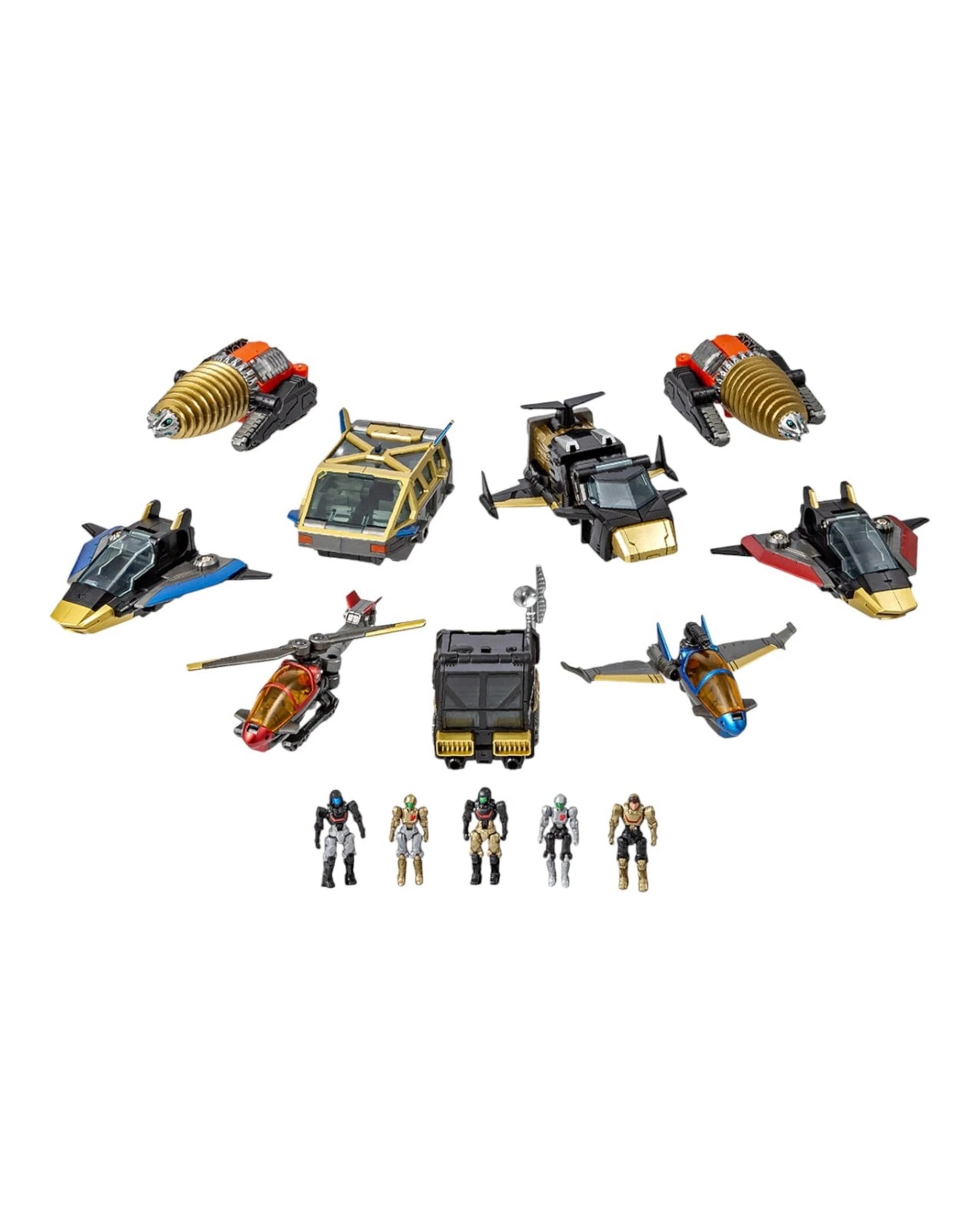 1 Takara Tomy T-Spark Diaclone DA-121 Robot Base GX/FD Carrier-Based Machines Set, 1 of 10