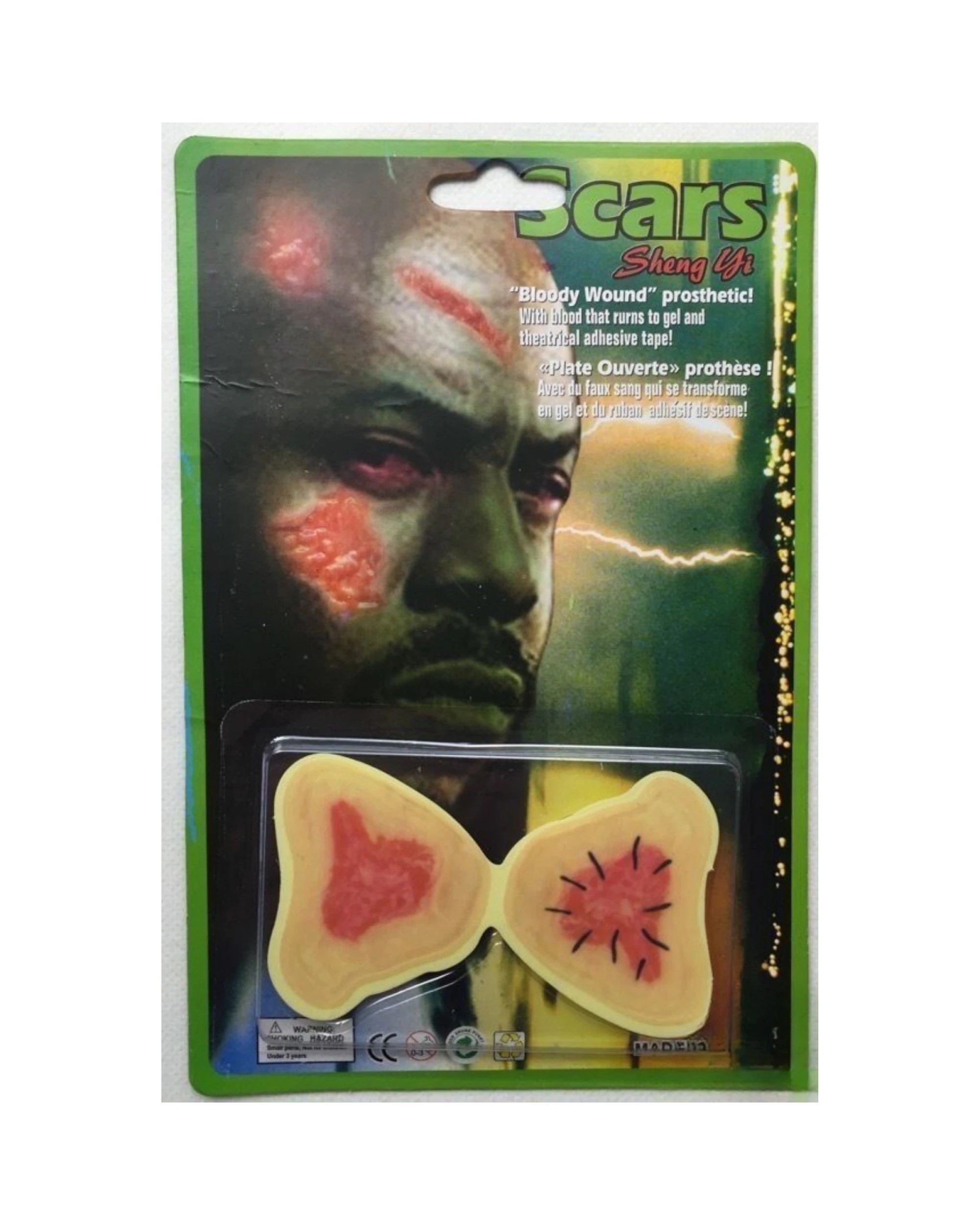 1 BR Costumes Bloody Wound Adhesive for Costume and Halloween Makeup, 1 of 2