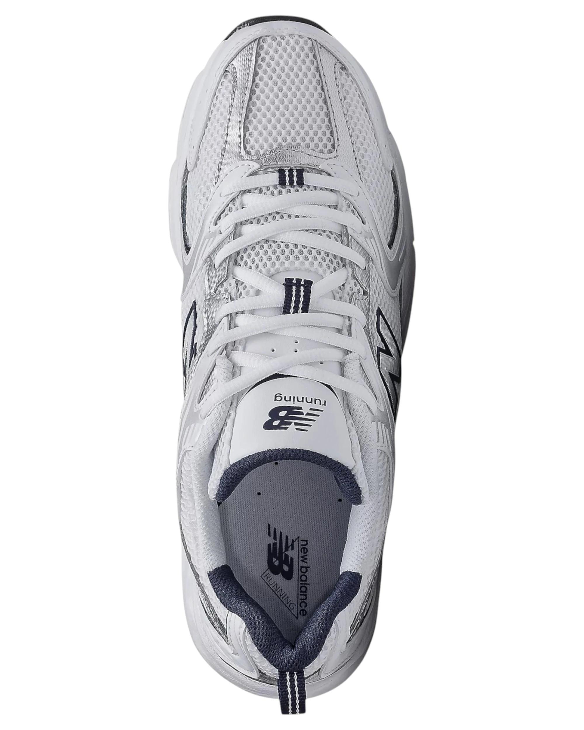3 New Balance Unisex 530 Athletic Shoes WHITE, 3 of 5