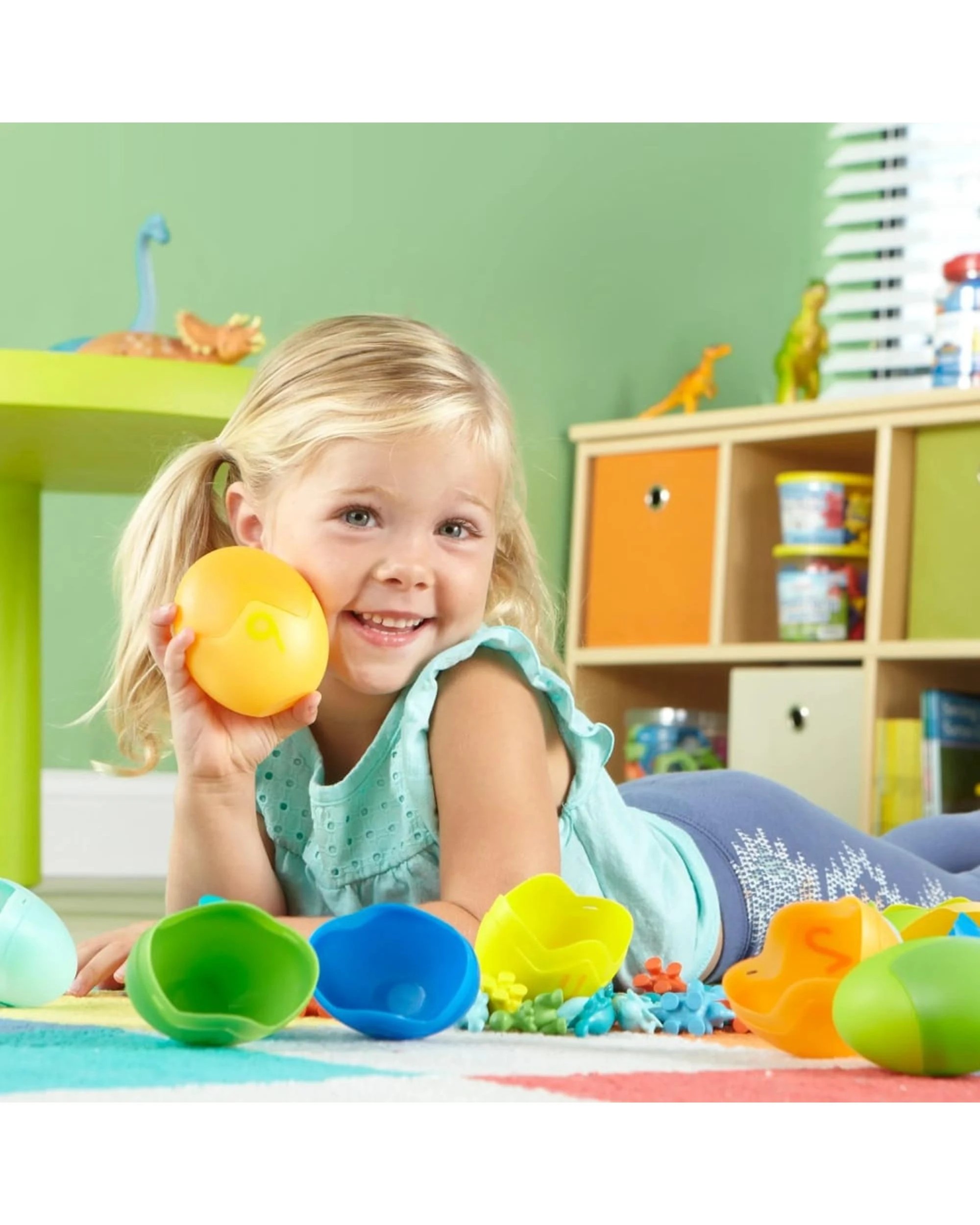 4 Learning Resources Counting Dino-Sorters Math Activity Set, 4 of 4