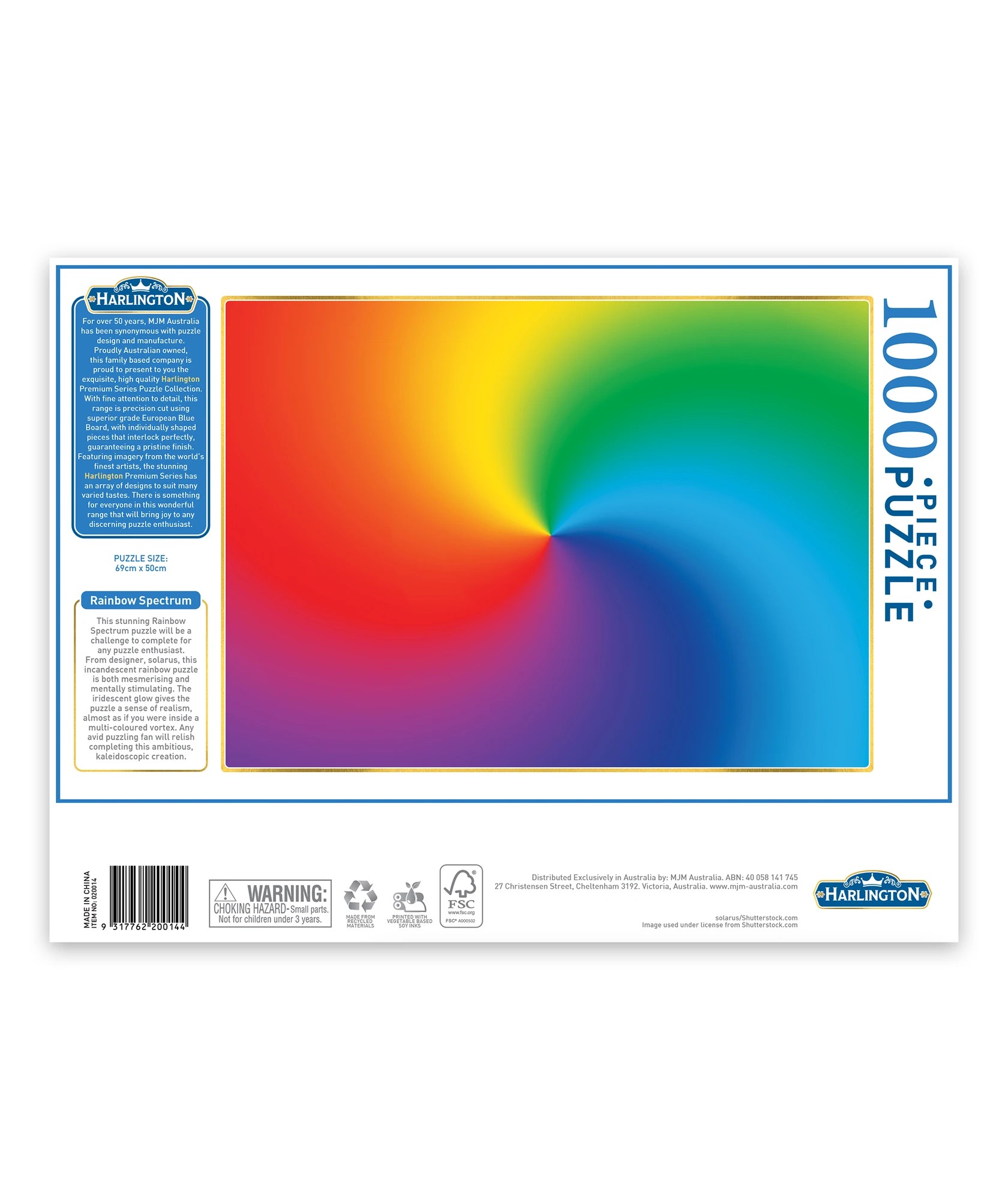 3 Harlington 1000 Piece Jigsaw Puzzle - Colour - Assorted* - Multi, 3 of 9