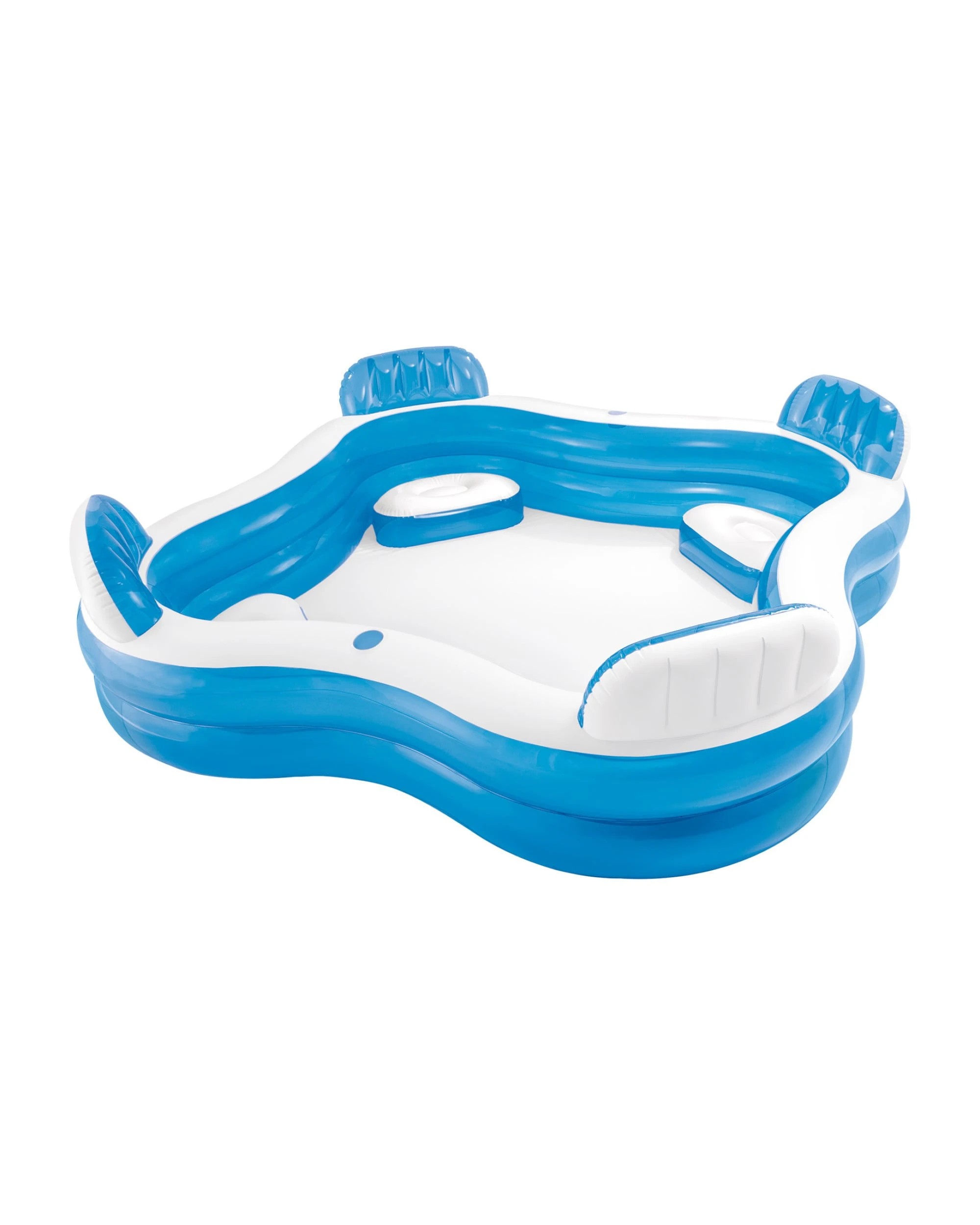 1 Intex Swim Center Square Inflatable Family Lounge Pool, 1 of 7