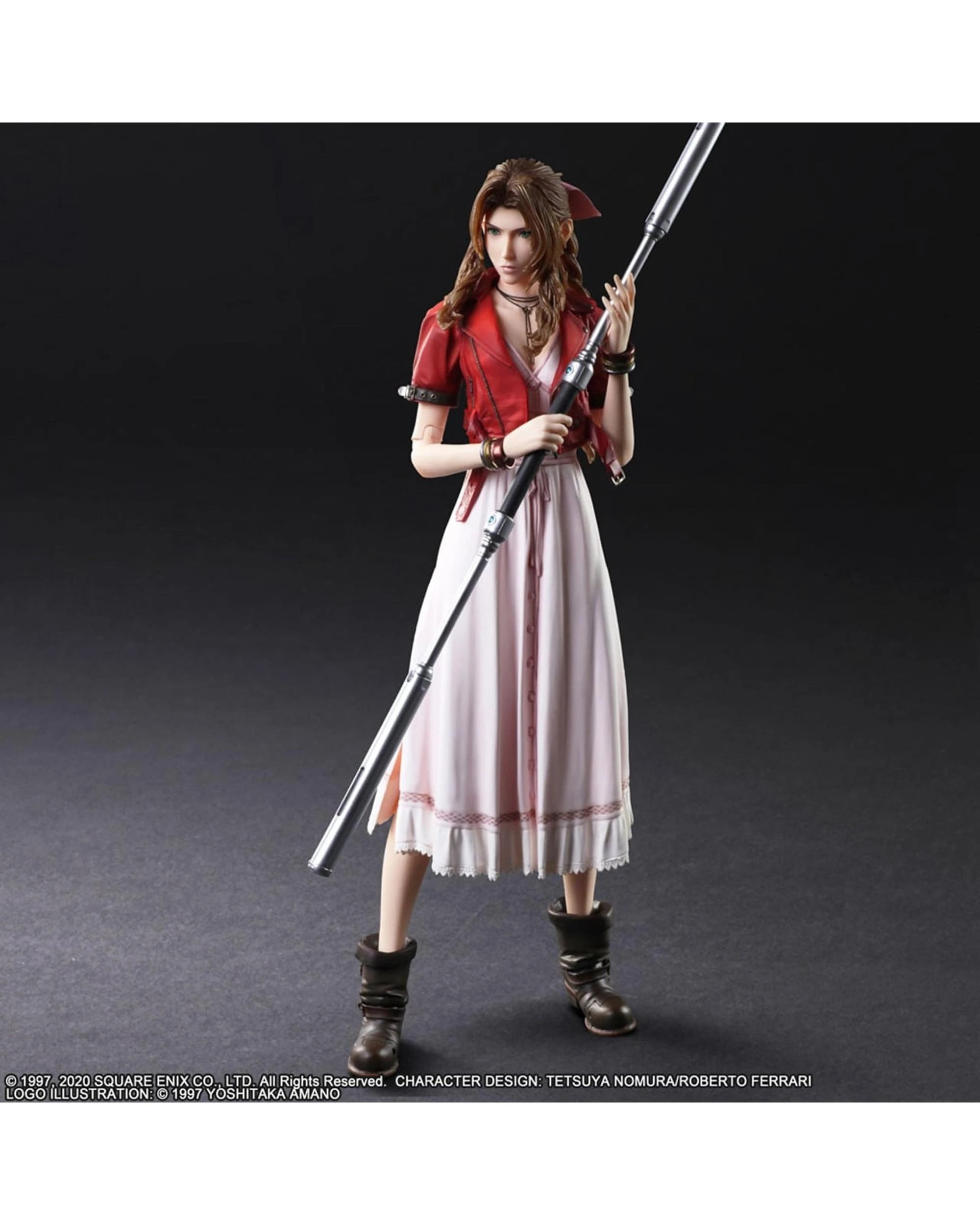 5 Final Fantasy VII Rebirth Play Arts Kai Aerith Gainsborough Figure, 5 of 9