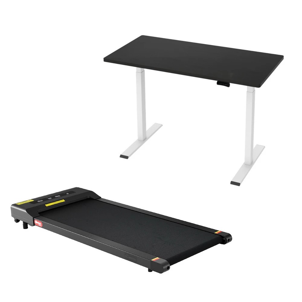 1 Artiss Treadmill 120cm Automatic Standing Desk with 400mm Electric Walking Pad - Multi, 1 of 6