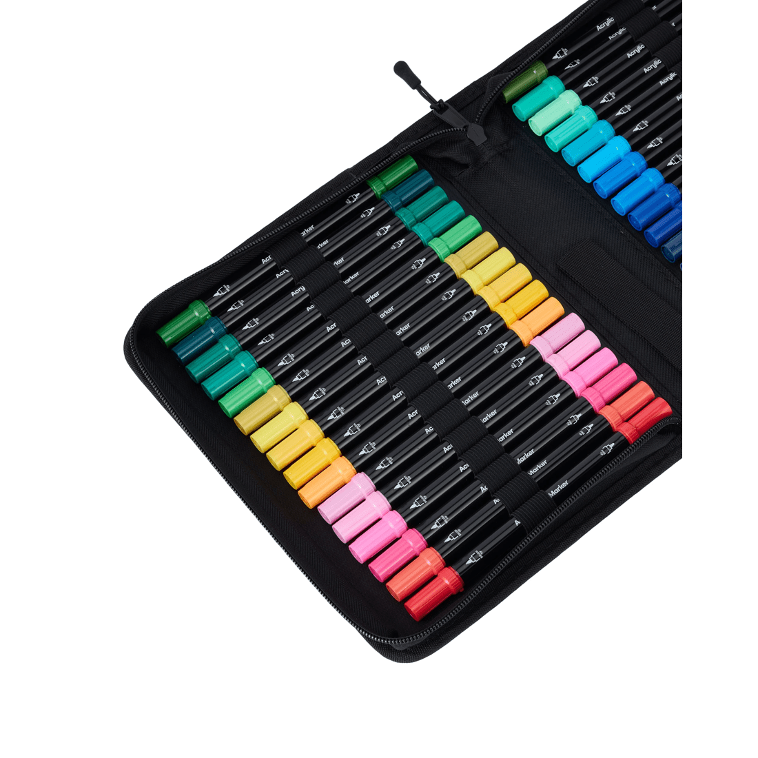 7 60 Pack Dual Tip Acrylic Paint Markers, 7 of 10