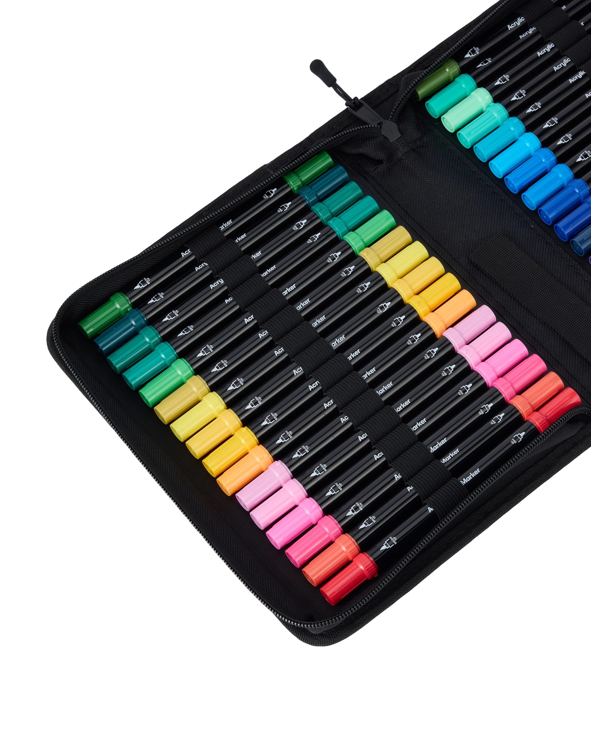 7 60 Pack Dual Tip Acrylic Paint Markers, 7 of 10