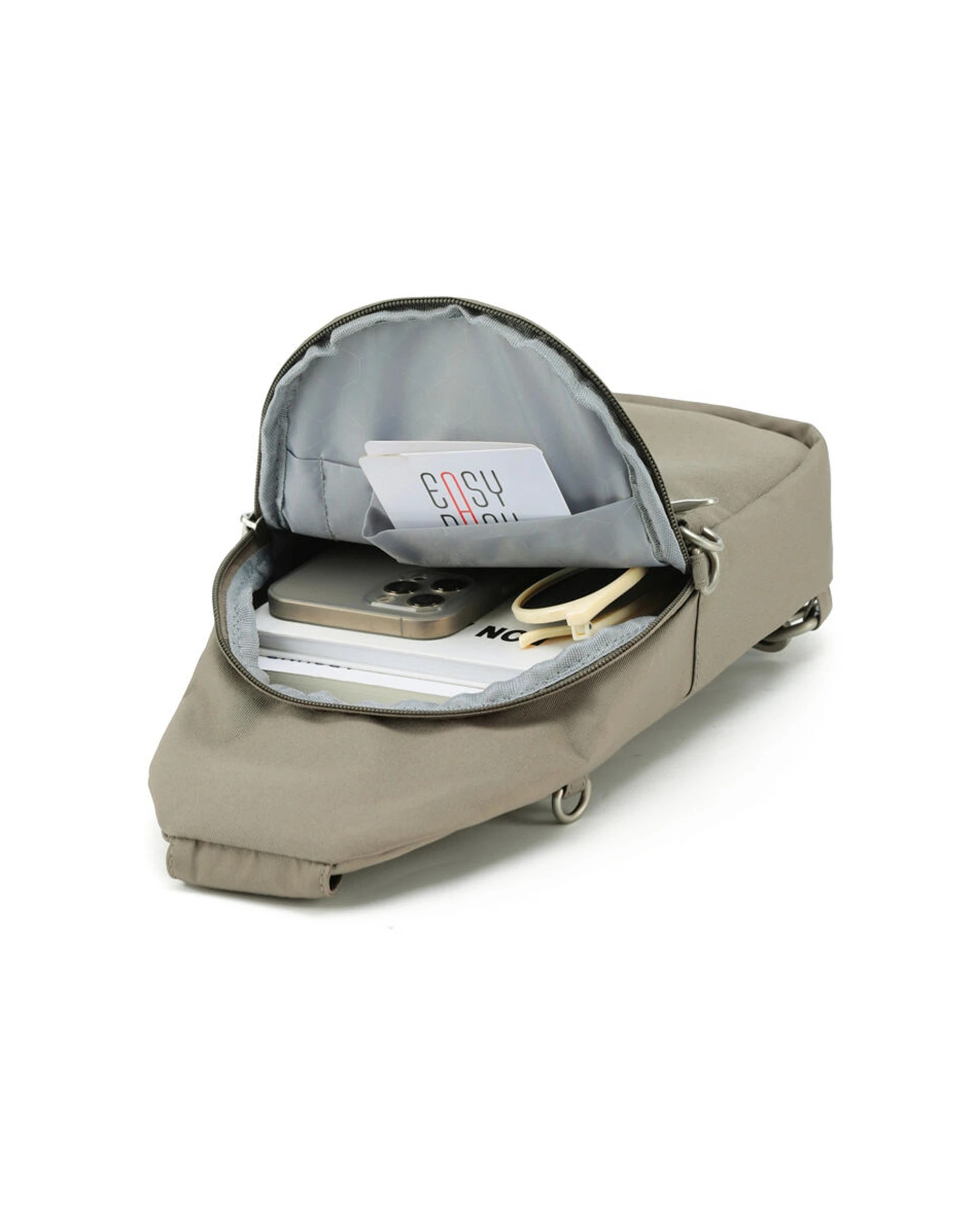3 Tosca Anti-Theft Rfid Blocking Slinger - Beige, 3 of 3