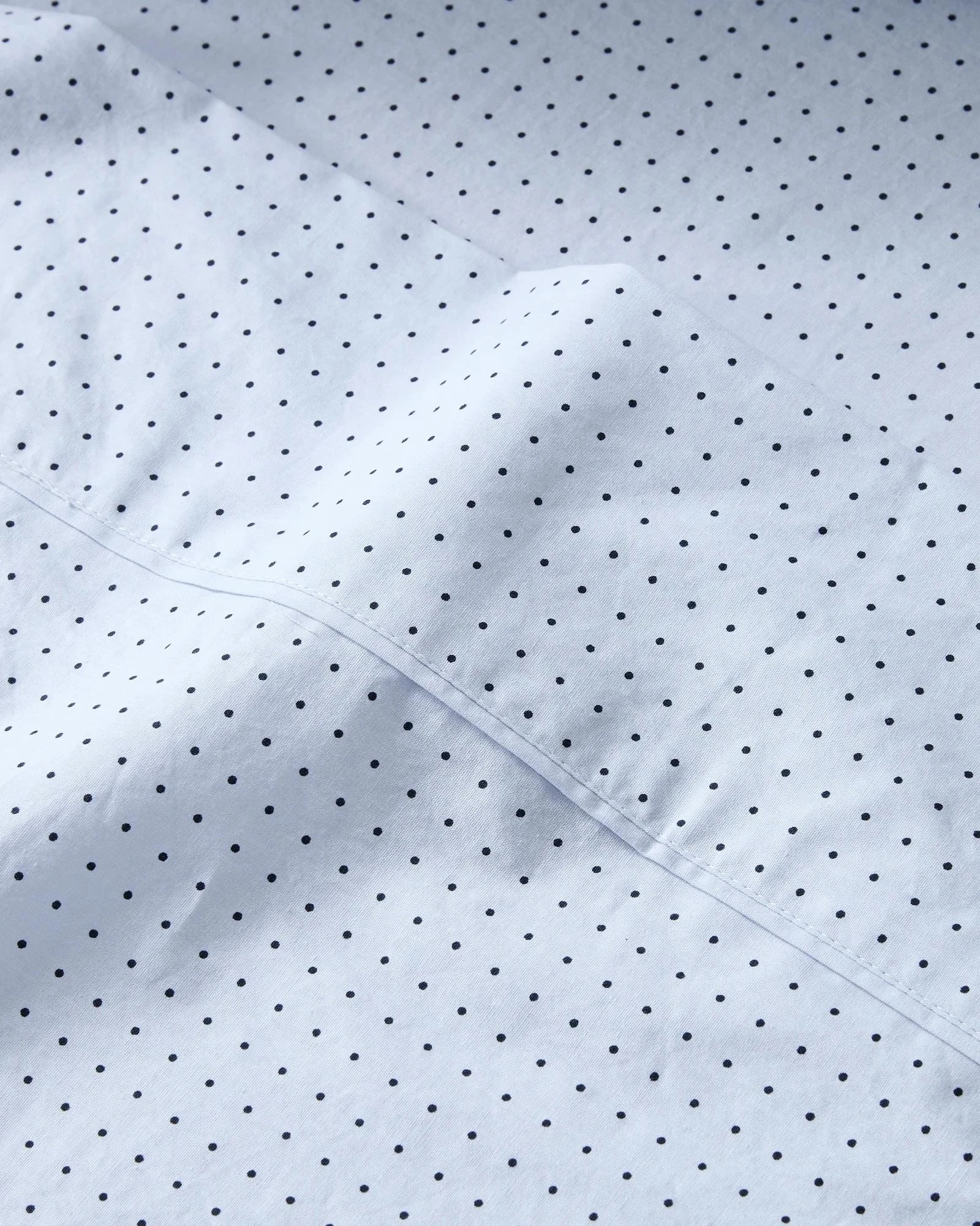 2 Target Sophia Polka Dot Australian Cotton Stonewash Sheet Set - King Bed - Blue, 2 of 2