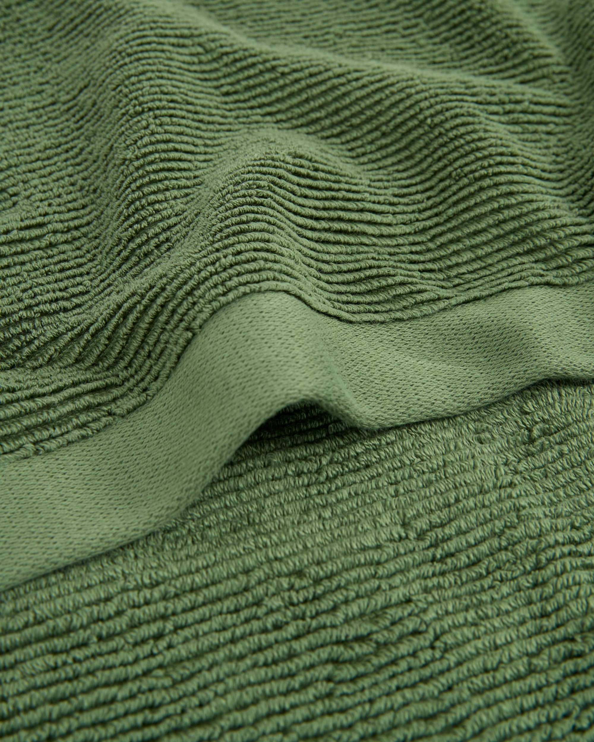Target Reed Australian Cotton Rib Bath Sheet - Green - Kmart
