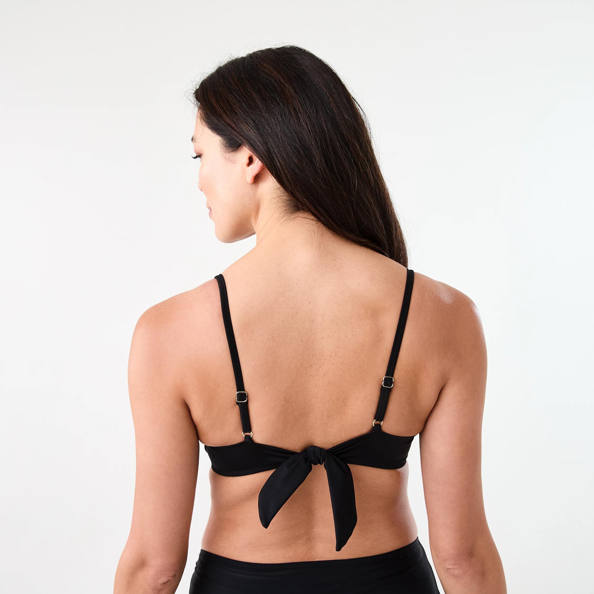 3 Gold Trim Balconette BLACK, 3 of 8