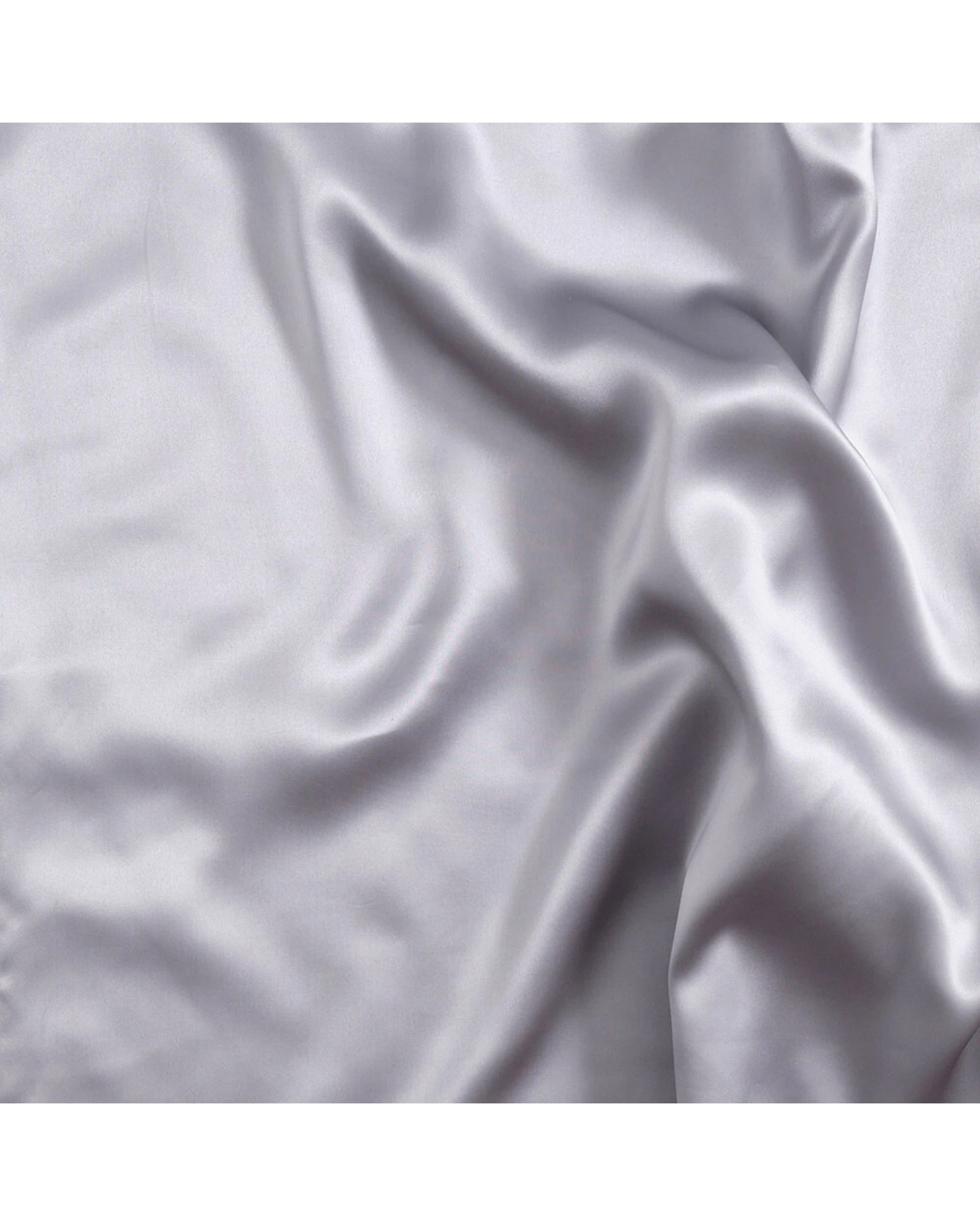 2 Canningvale 2pc Beautysilks Pillowcase 100 Percent Mulberry Silk - Silver, 2 of 3