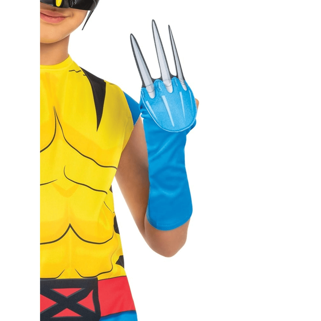 4 Rubies II Marvel X-Men 97 Wolverine Child Costume Size S 3-5 Years, 4 of 5