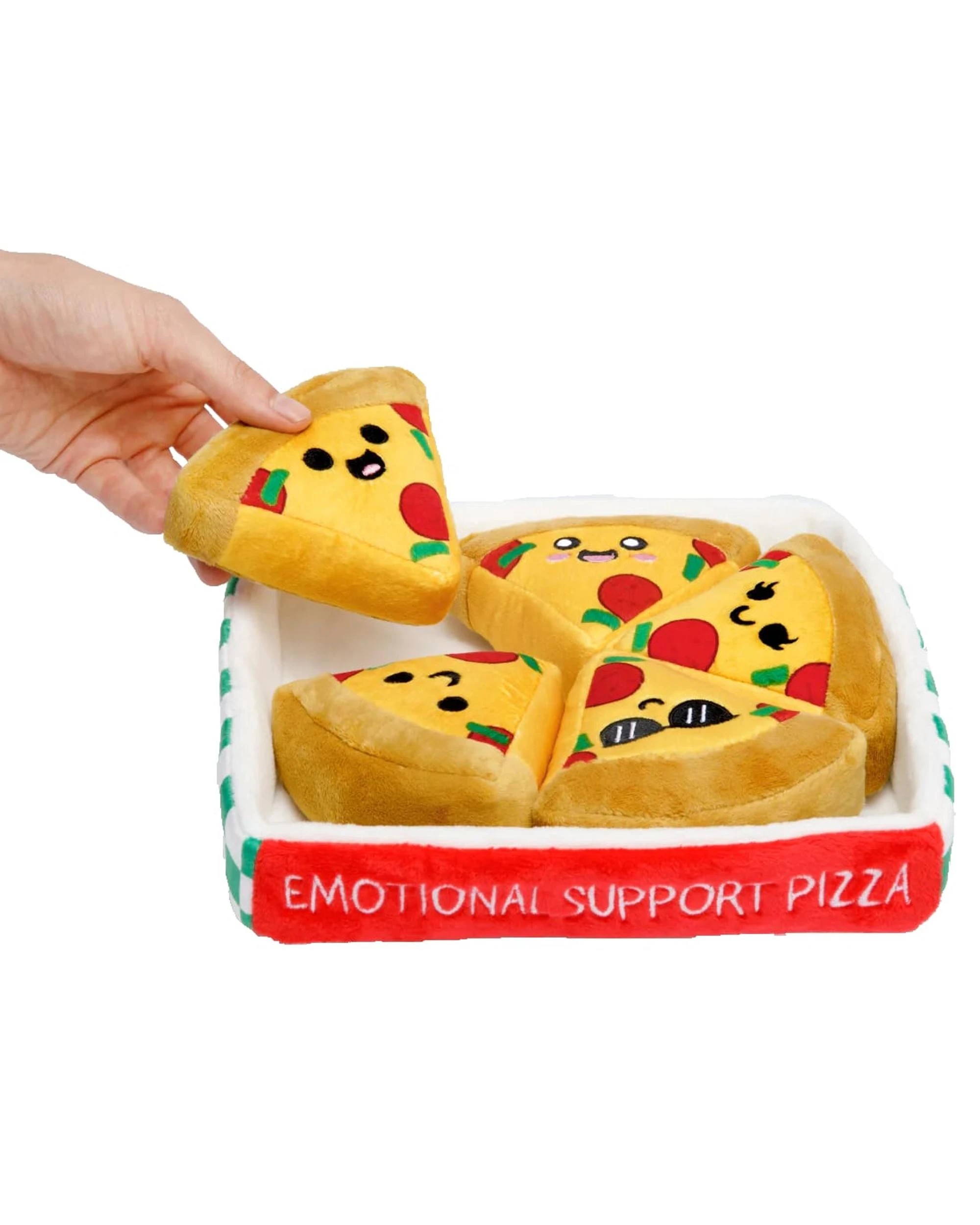 2 Emotional Support Pizza Plush Set, 2 of 3