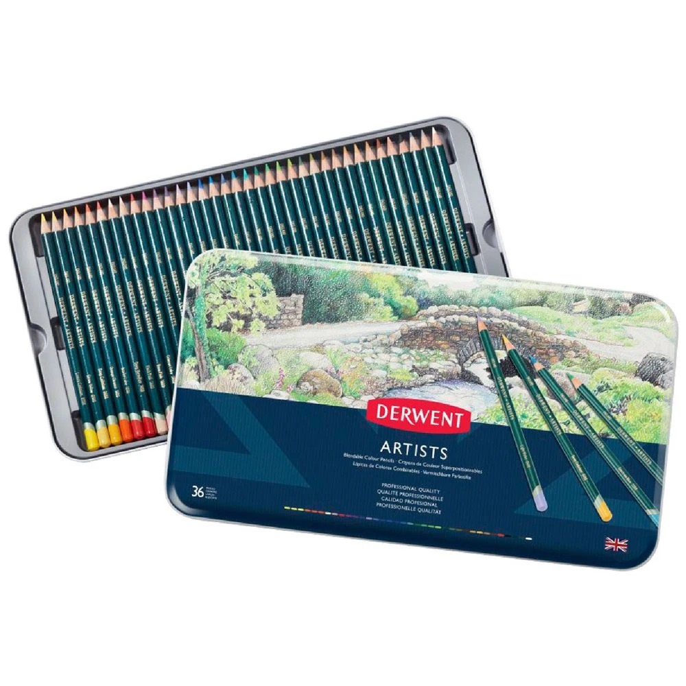 1 Derwent Artist Pencils 36 Pack, 1 of 2