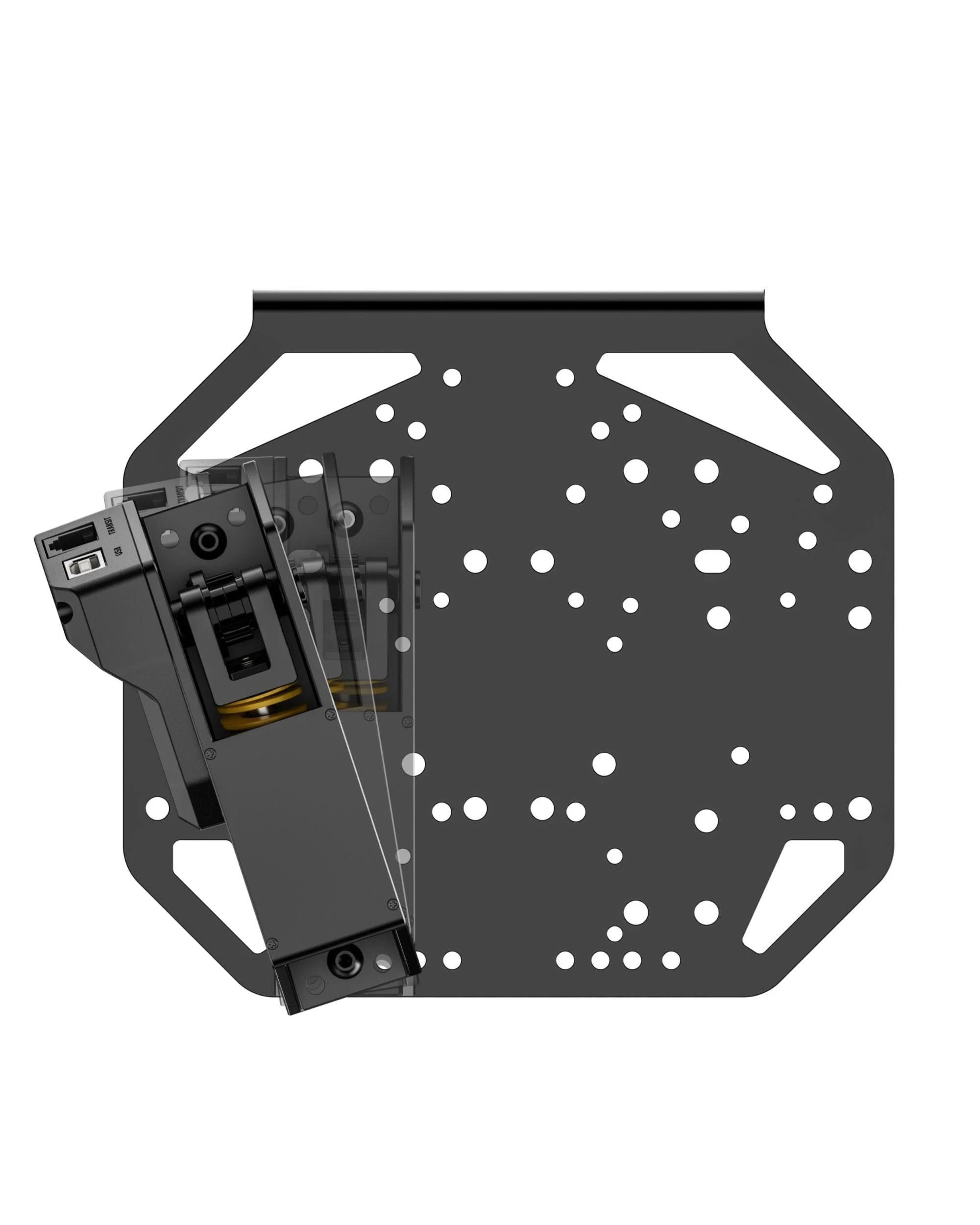 2 Moza Racing Universal Mounting Plate - Black, 2 of 5