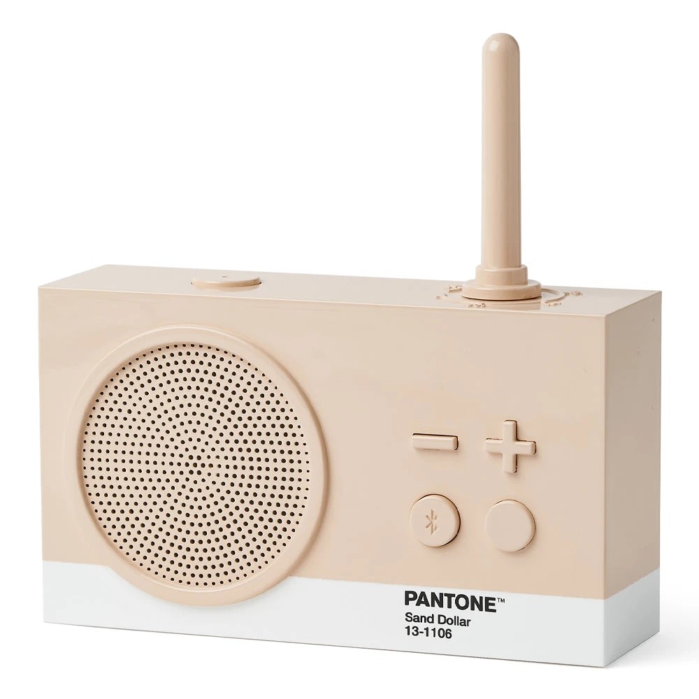3 Lexon Thykho 3 Fm Radio & Bluetooth Speaker PANTONE - Beige, 3 of 6