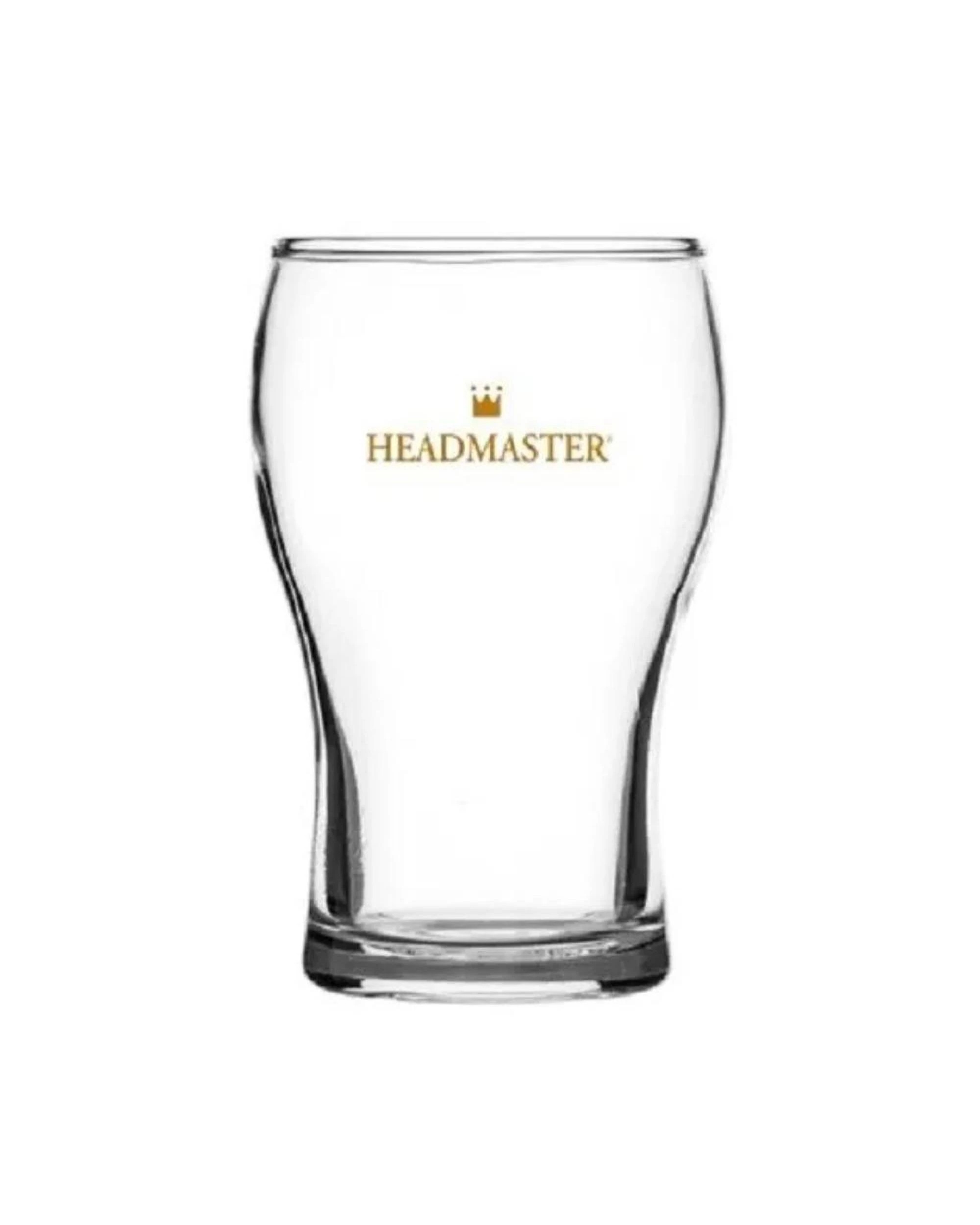 2 Crown Nucleated Headmaster Beer Washington Glasses 425ml  Set of 48 - Clear, 2 of 3