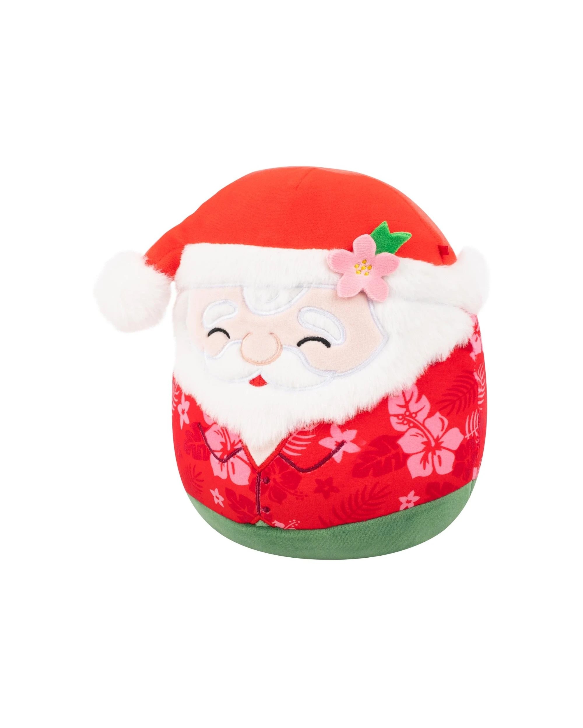 2 Squishmallows Christmas Nick the Santa Claus in Hawaiian Shirt 7.5 inch Plush, 2 of 3