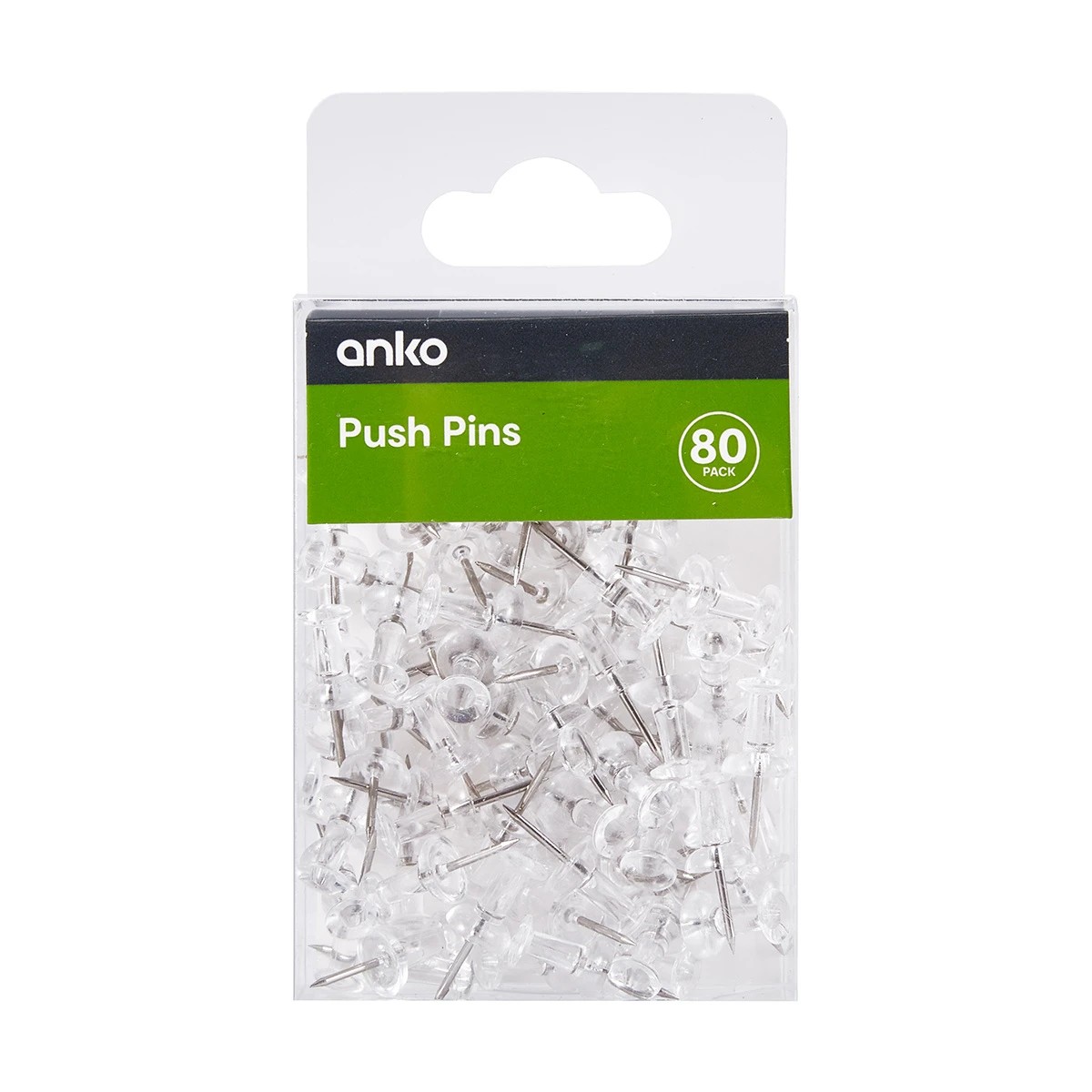 1 80 Pack Push Pins, 1 of 4