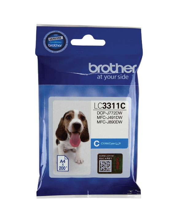 Brother LC 3311 Ink Cartridge Cyan