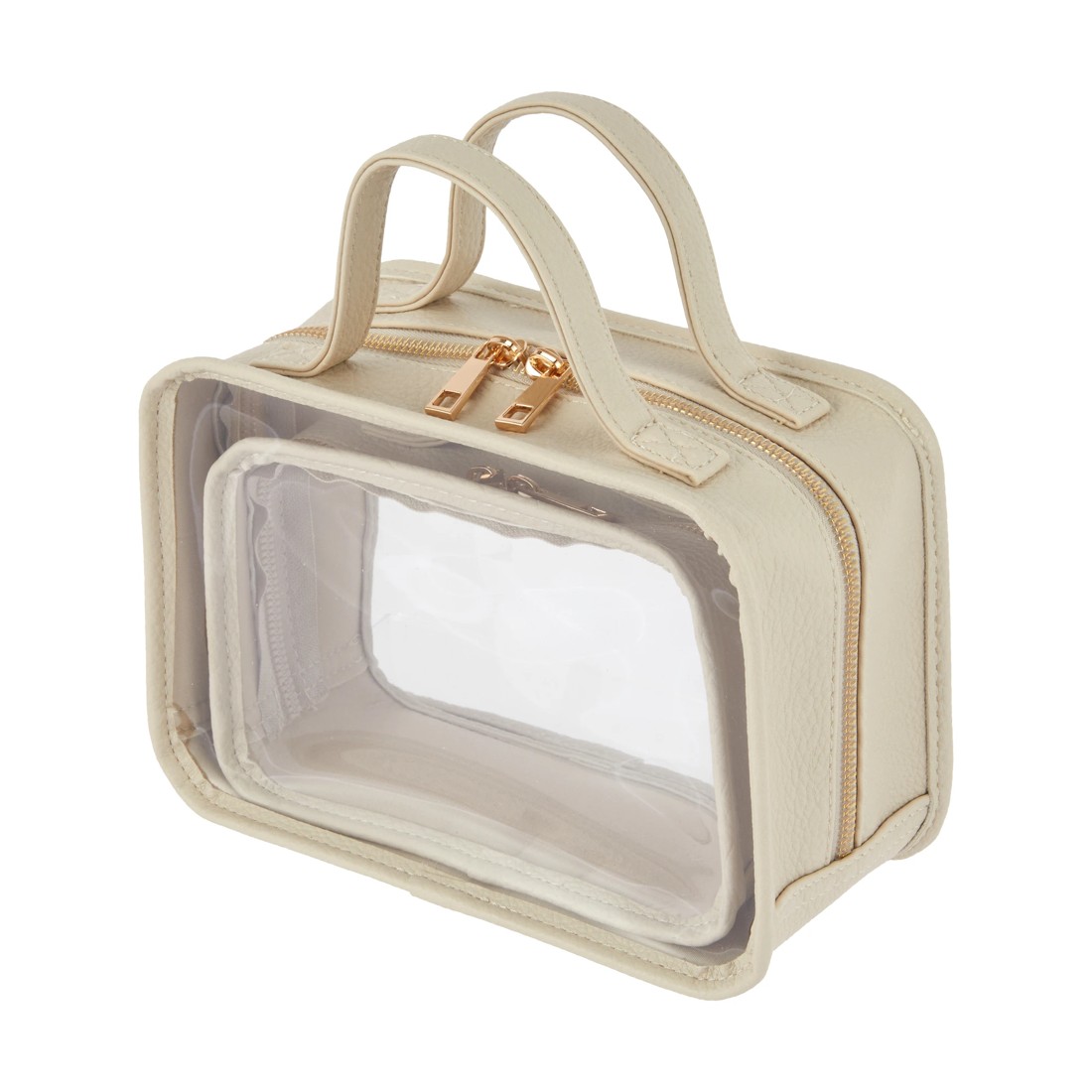 2 OXX Cosmetics 2 Piece Makeup Bags - Praline, 2 of 6