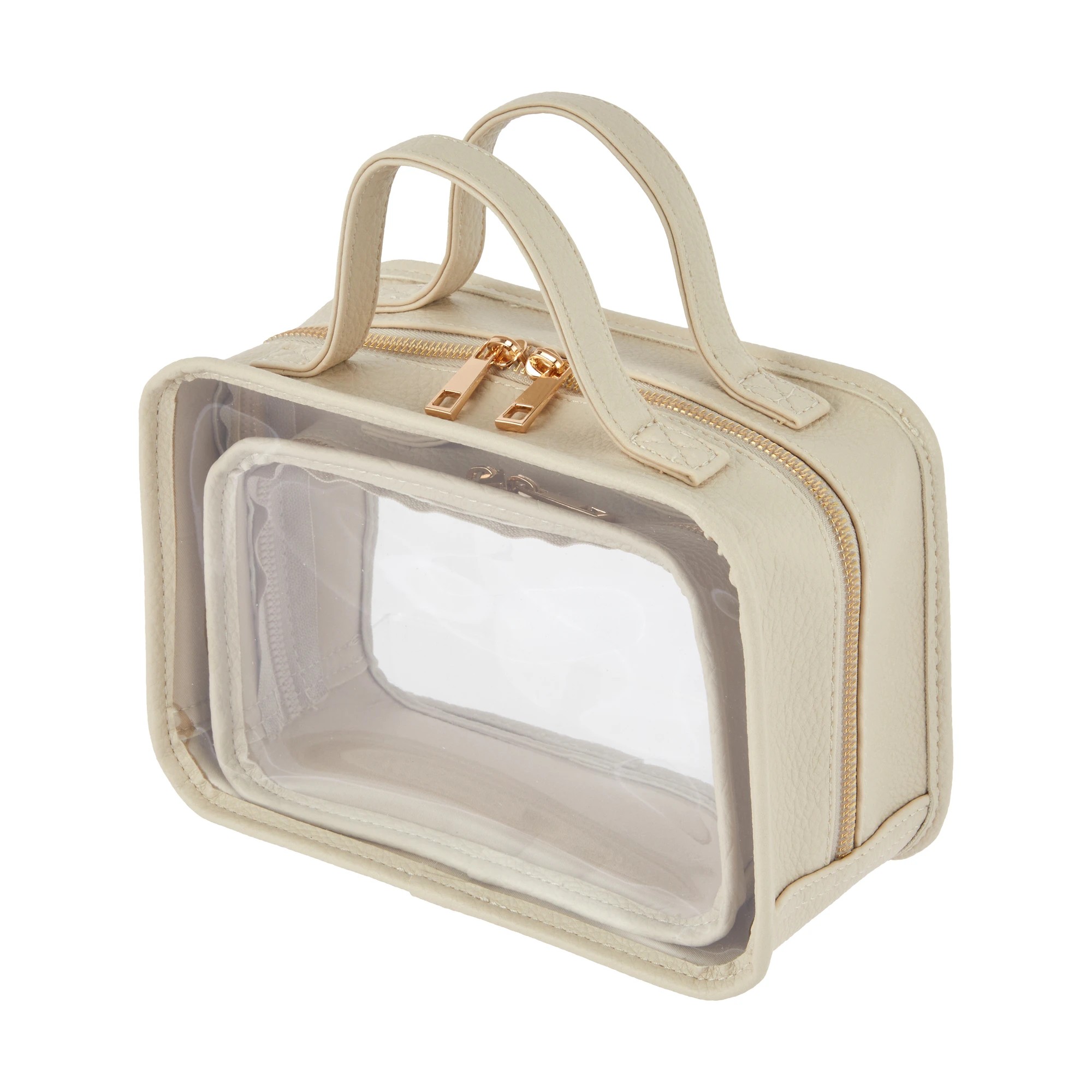 2 OXX Cosmetics 2 Piece Makeup Bags - Praline, 2 of 6