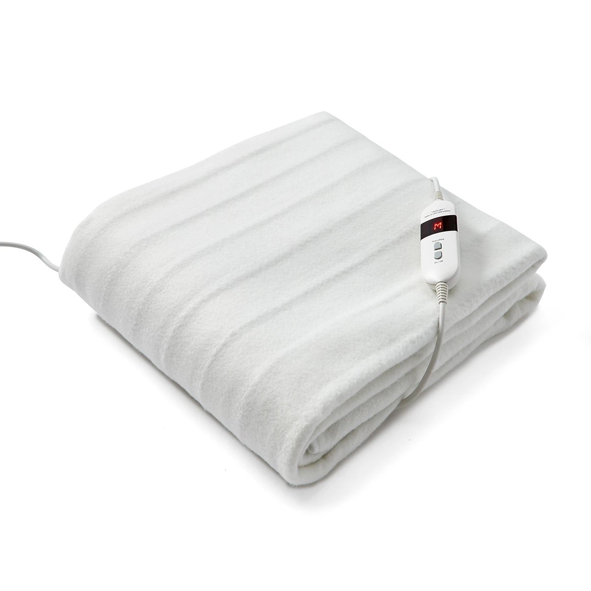 3 Fitted Electric Blanket - Single Bed, White, 3 of 6