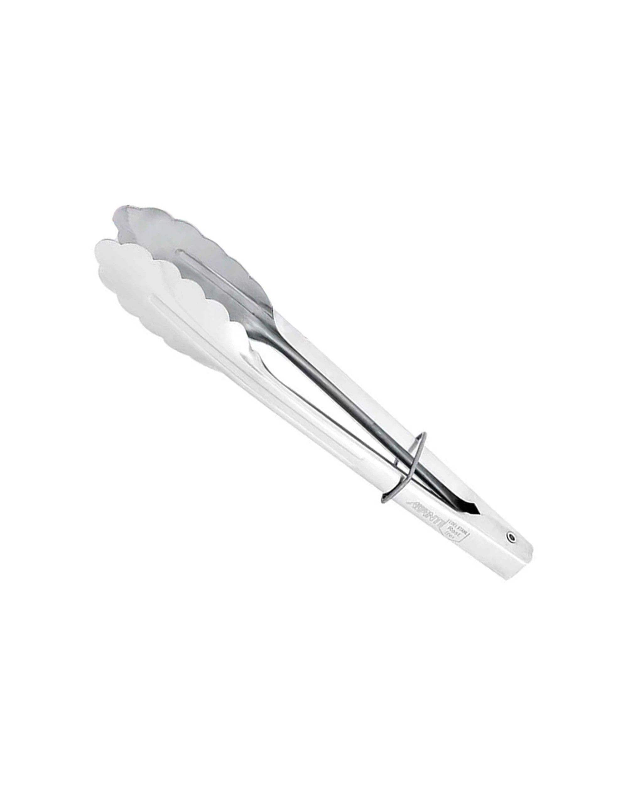 1 Avanti Stainless Steel 18cm Kitchen Tongs Scalloped Head Dishwasher Safe - Multi, 1 of 1