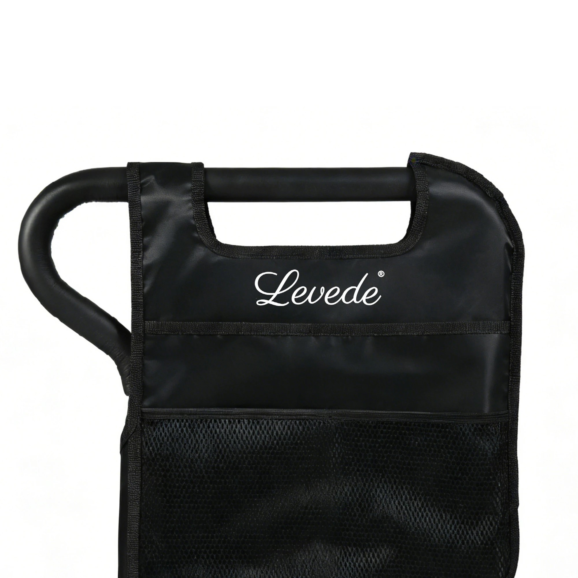 6 Levede Bed Rails Adjustable Cane With Non-Slip Ergonomic Handle And Storage Pocket, 6 of 9
