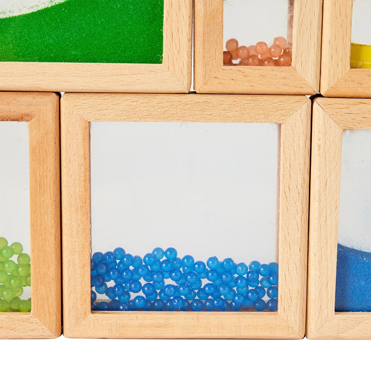 7 15 Piece Sensory Sand and Bead Colour Blocks Set, 7 of 10