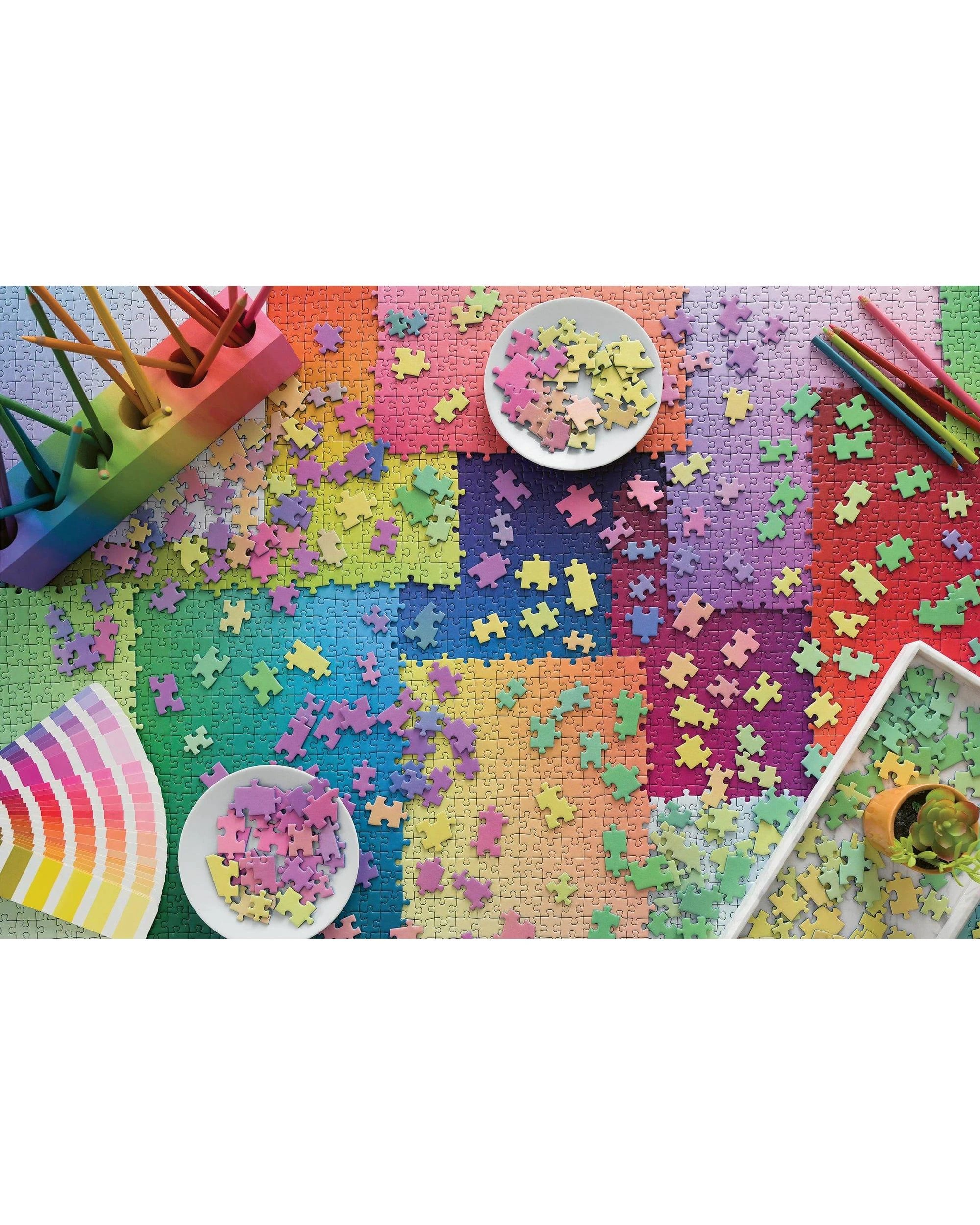3 Ravensburger Puzzles on Puzzles 3000 Piece Jigsaw Puzzle, 3 of 3