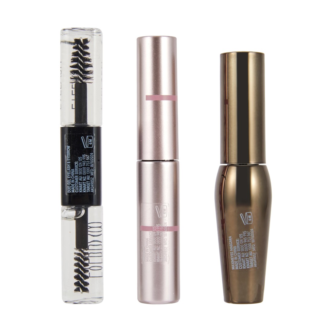 4 OXX Cosmetics Mini Lashes Mascara Trio - Black, 4 of 8