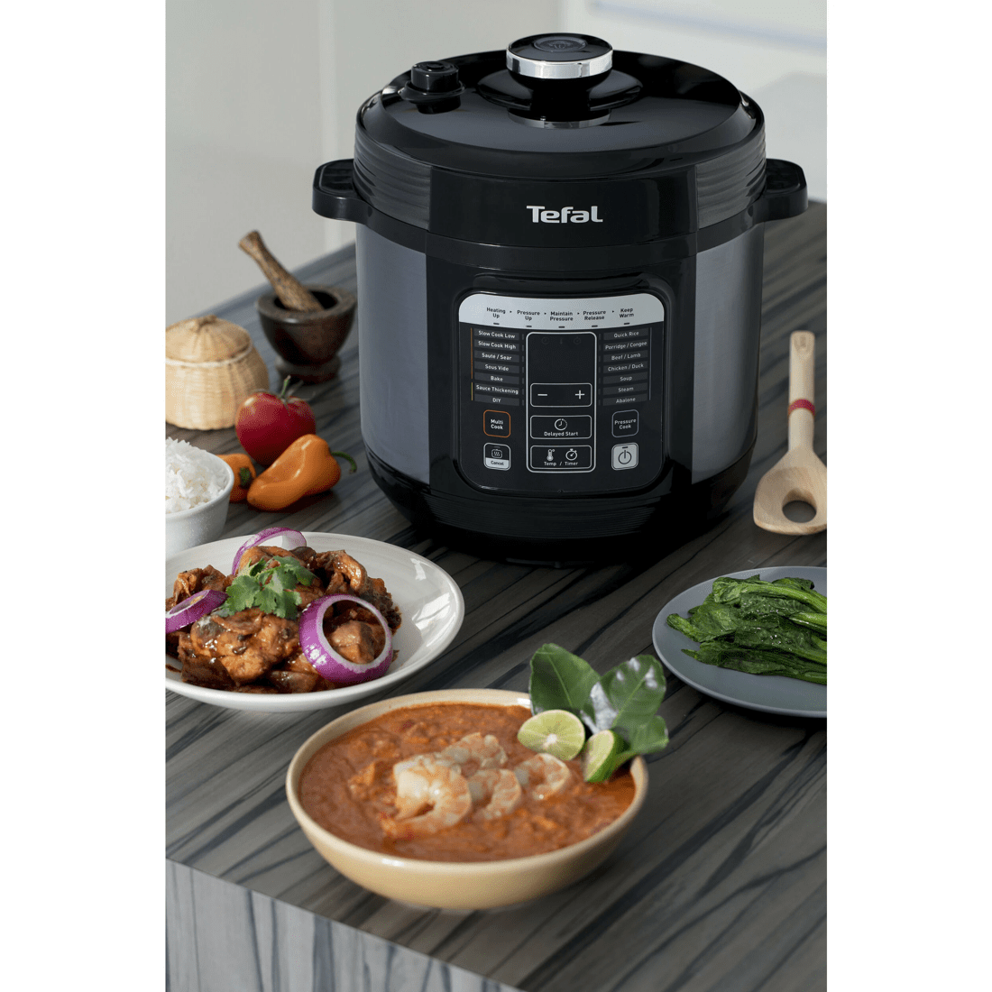 5 Tefal 6LHome Chef Smart Multicooker, 5 of 5