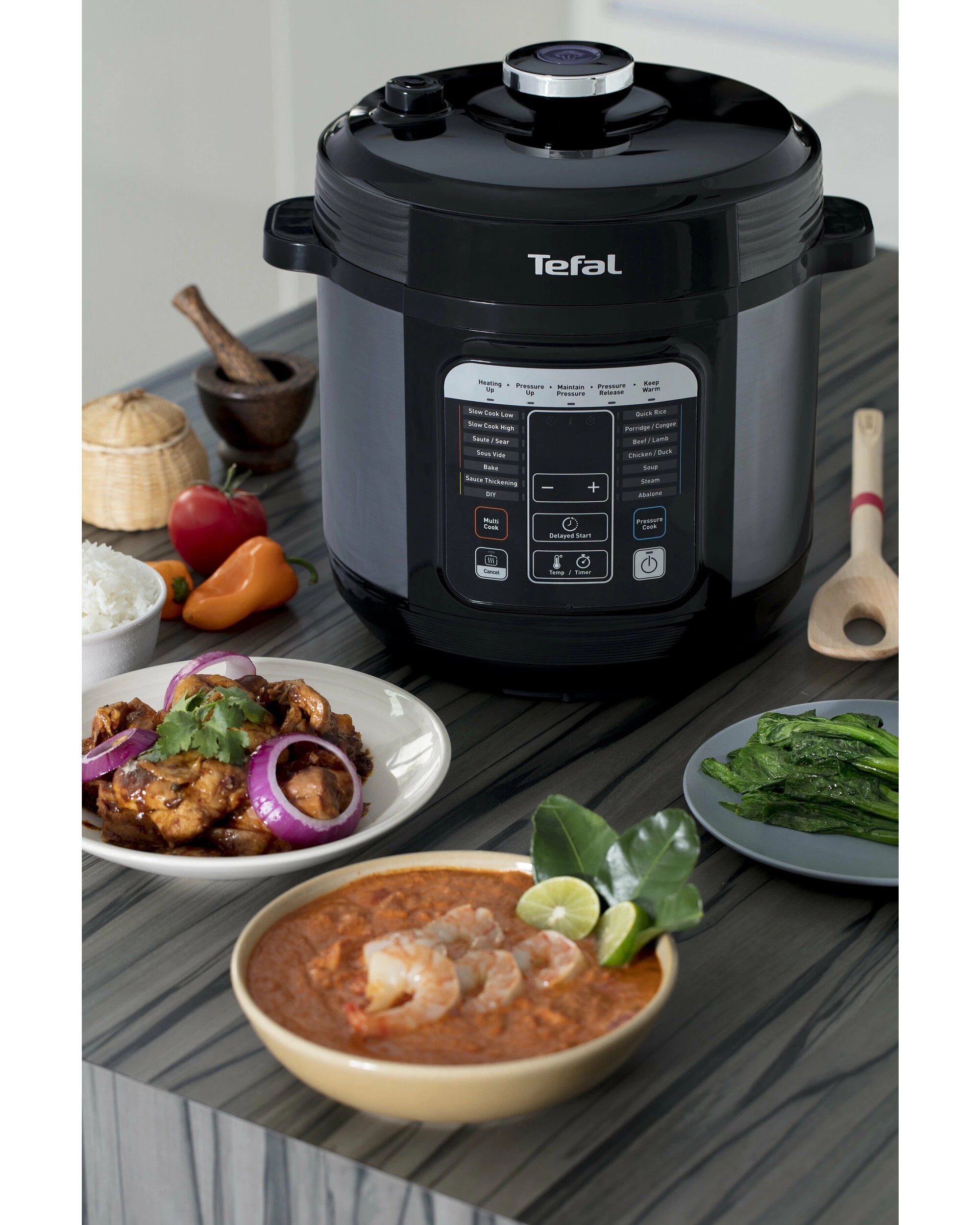 5 Tefal 6LHome Chef Smart Multicooker, 5 of 5