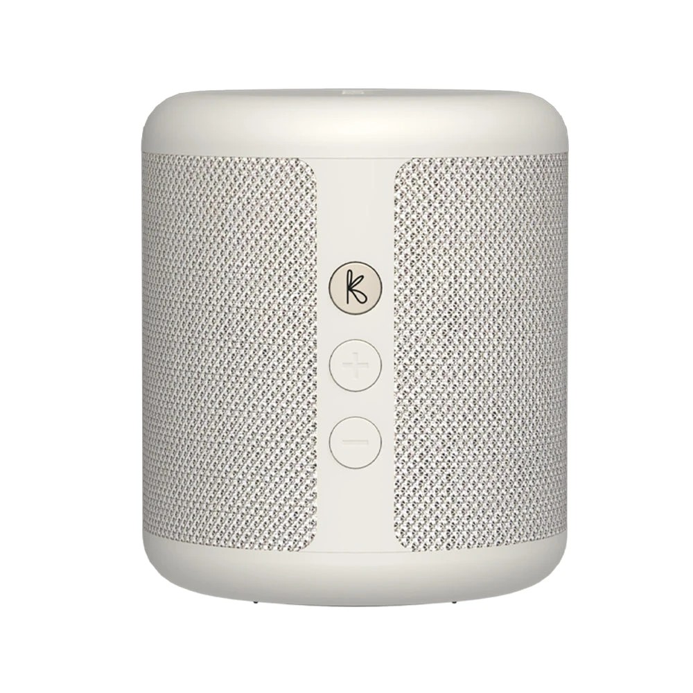 1 Kreafunk Karl Bluetooth Speaker - White, 1 of 4