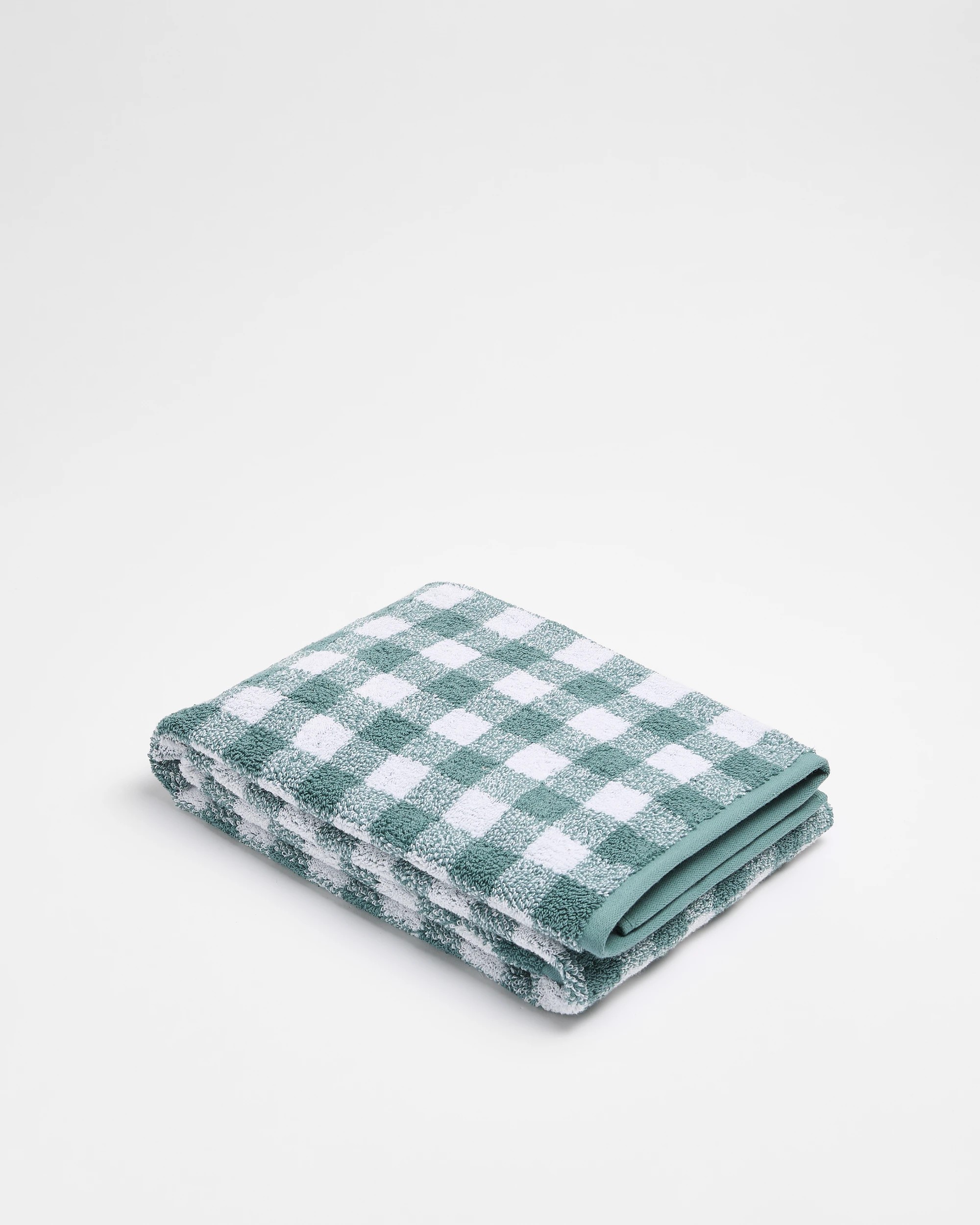 1 Target Georgie Aus Cotton Gingham Bath Towel
 - Green, 1 of 1