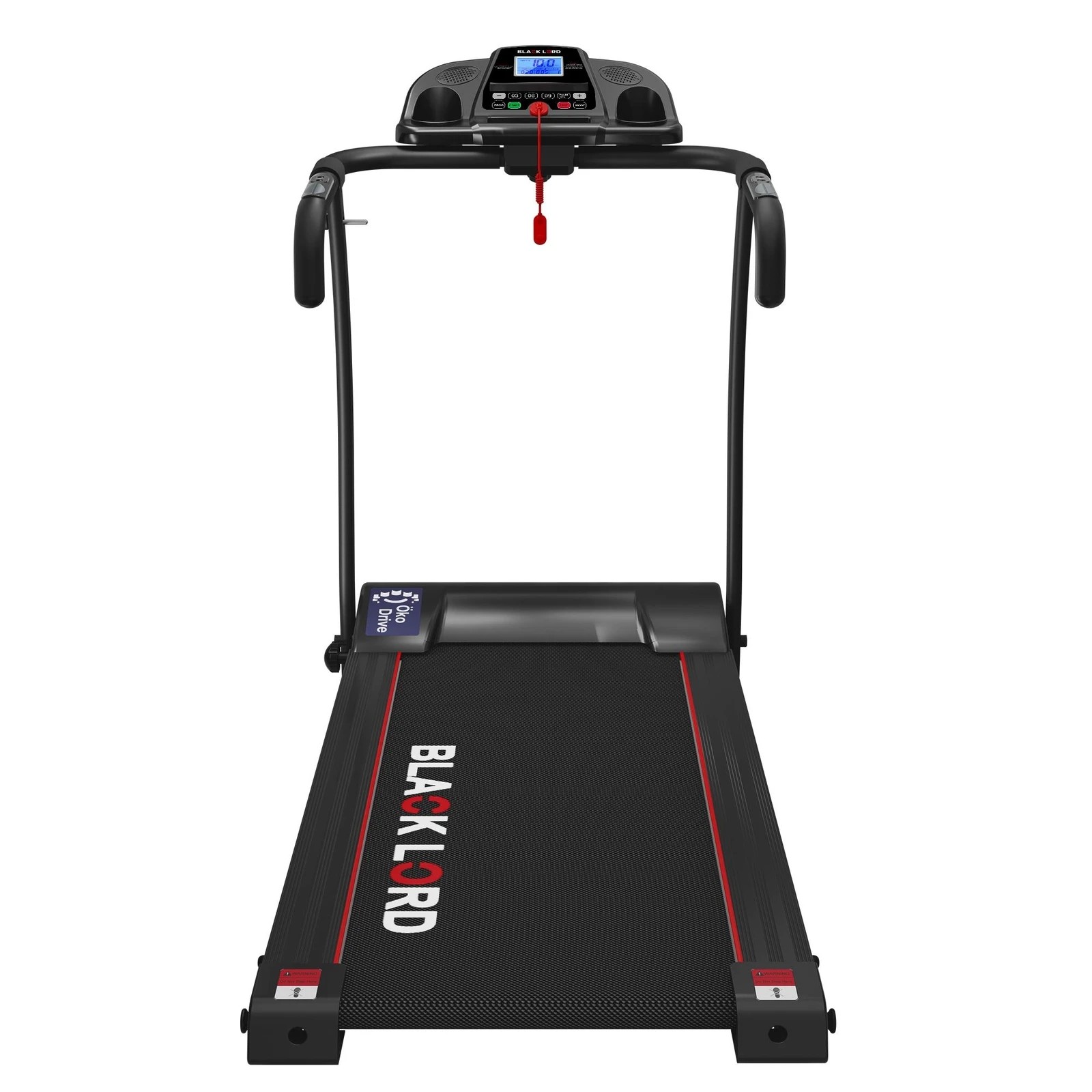7 Black Lord Treadmill Electric Exercise Running Machine Foldable Walking Pad, 7 of 9