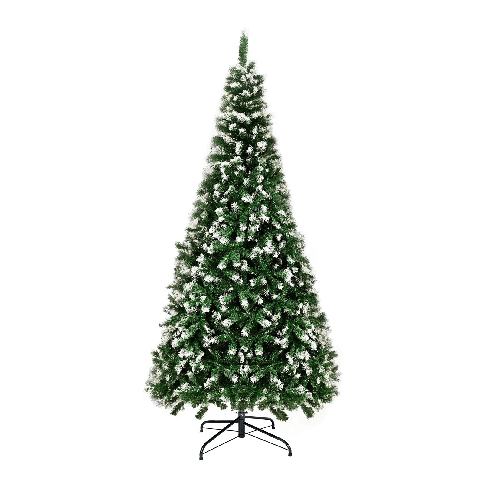 1 Tinseltown Christmas Tree 1.8M 6FT Xmas Trees Snowy Decorations 800 Tips - Green, 1 of 8