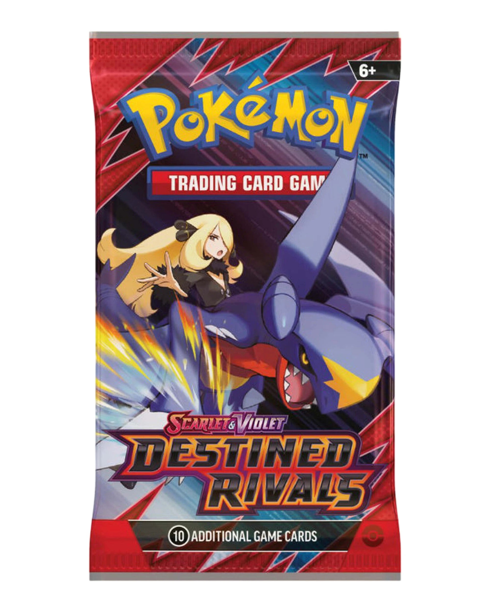 1 Scarlet & Violet Destined Rivals Single Booster Pack Pokemon Tcg, 1 of 6