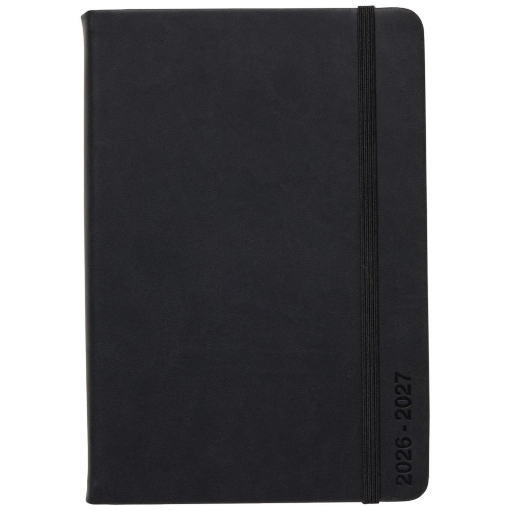 2 J.Burrows A5 Day to Page PU FY26/27 Diary Black, 2 of 6