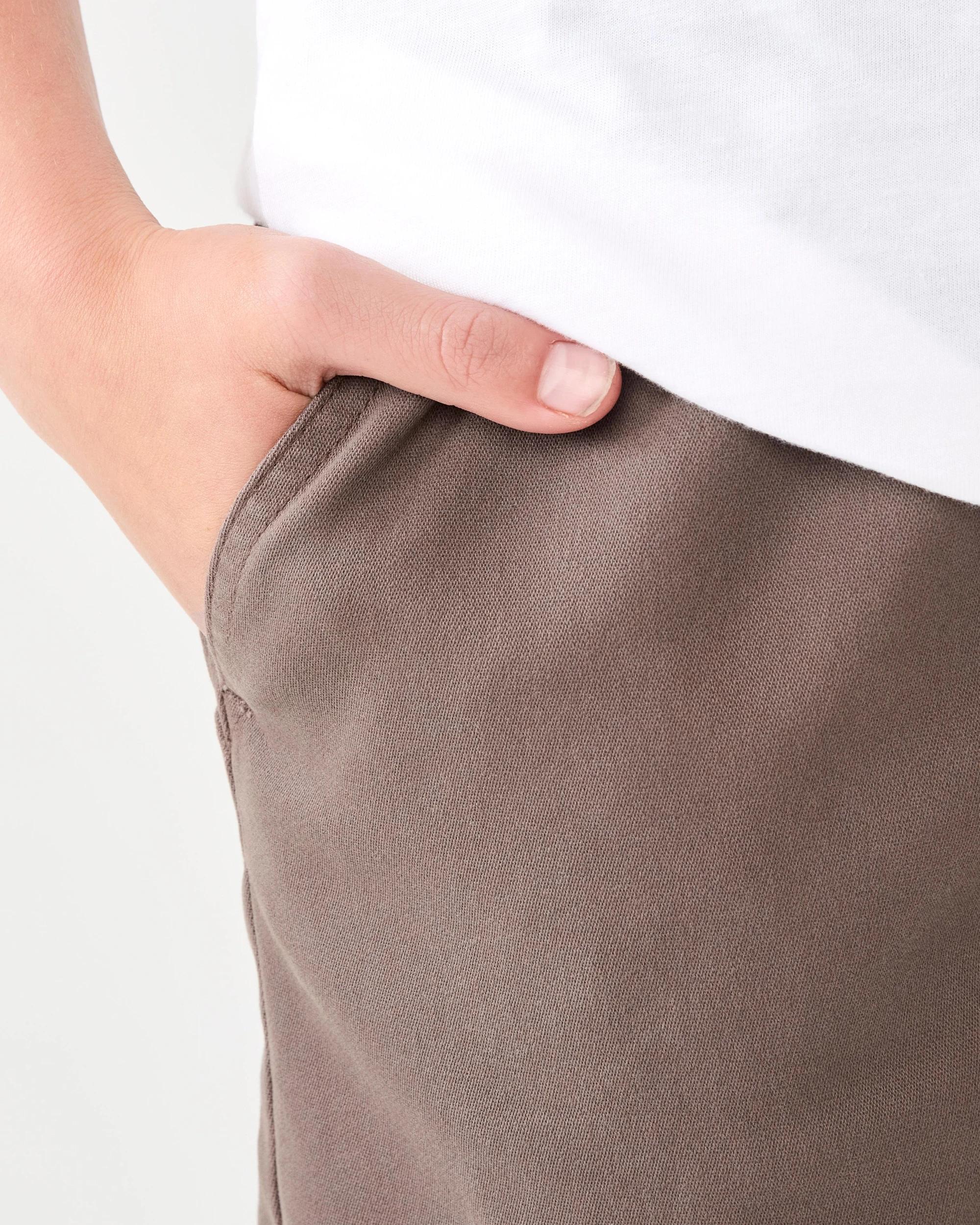 4 Pull‑on Comfort Shorts Brn Coffee, 4 of 7