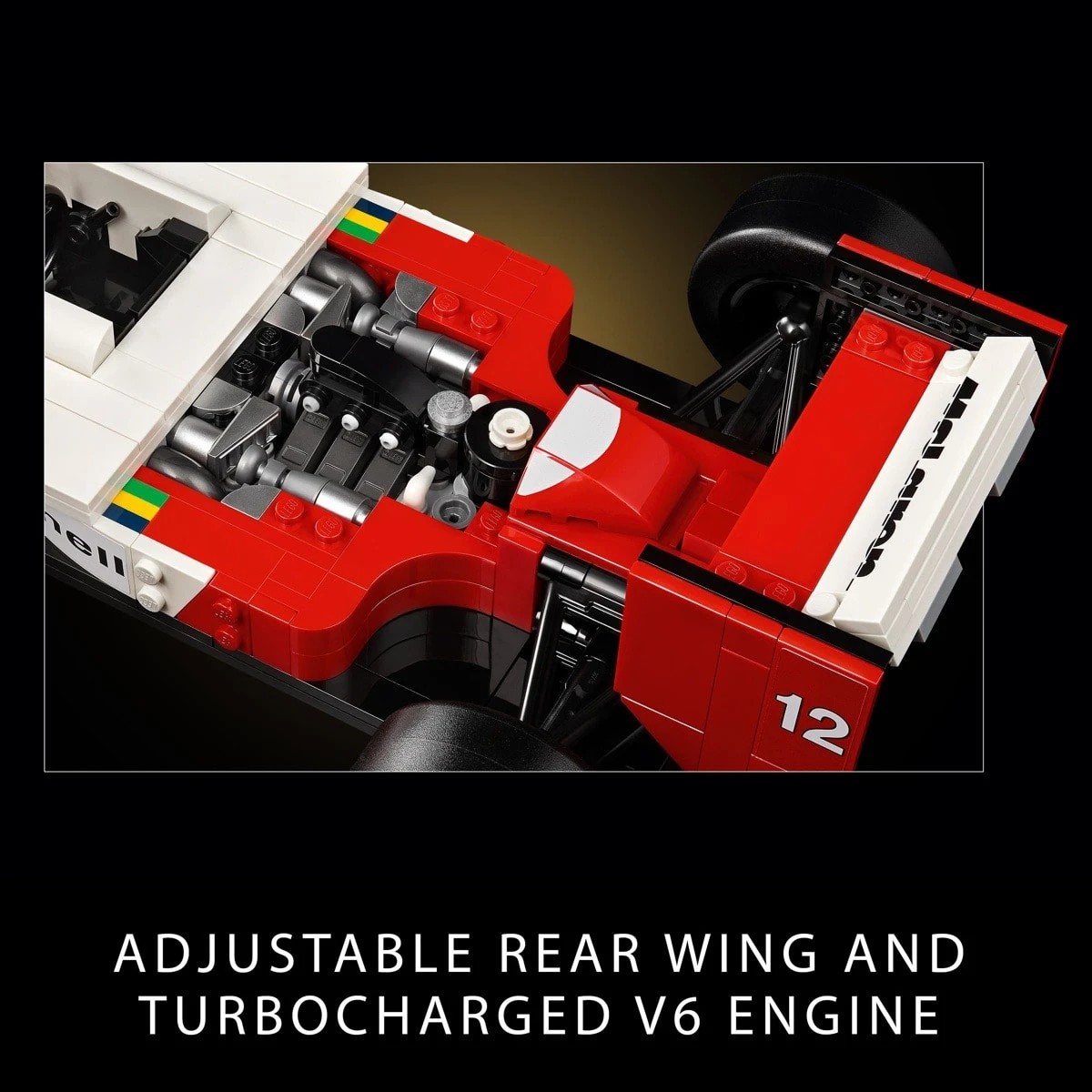 6 LEGO Icons McLaren MP4/4 & Ayrton Senna 10330, 6 of 11