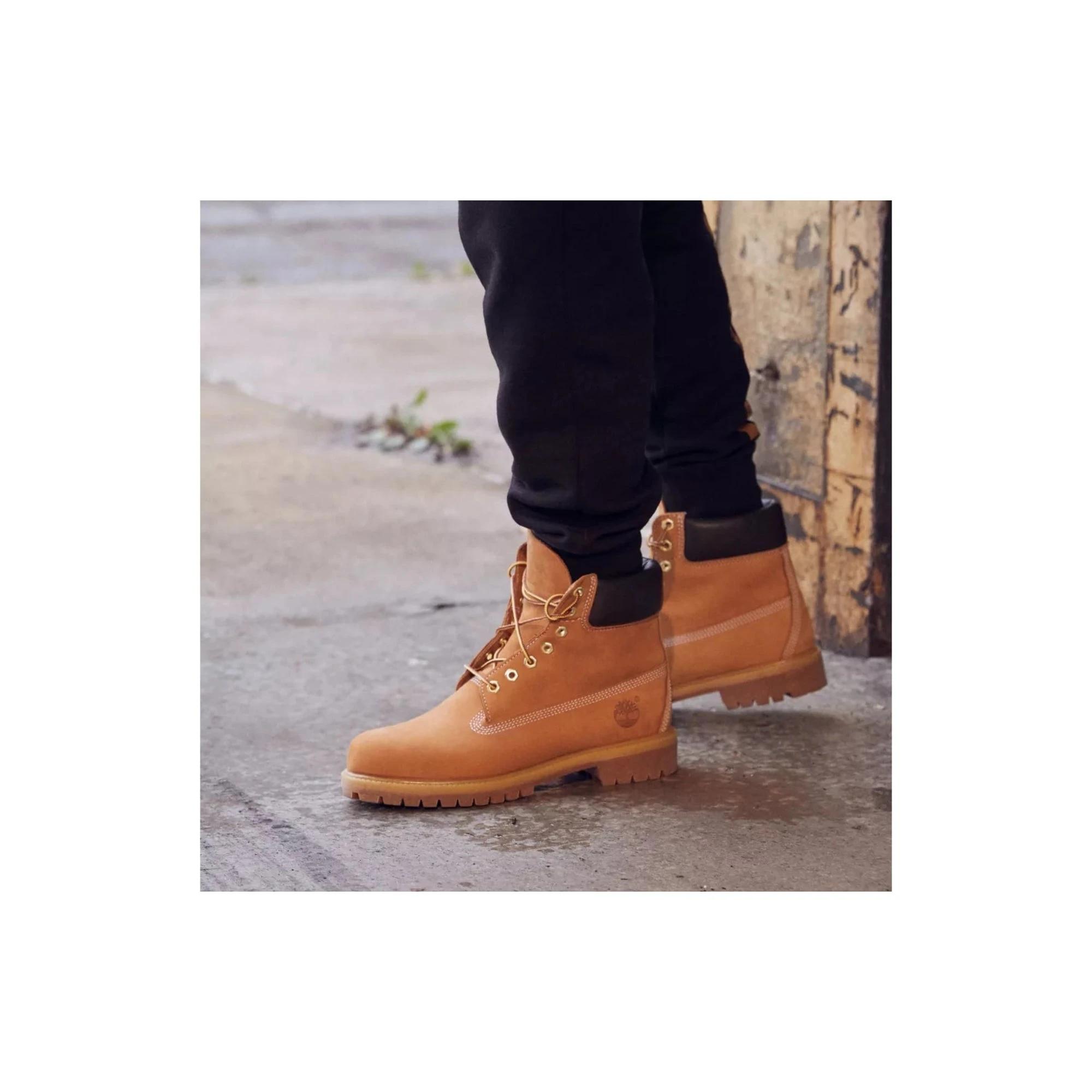 4 Timberland Men's 6-Inch Premium Waterproof Boots - Wheat, US 11 WHEAT, 4 of 4