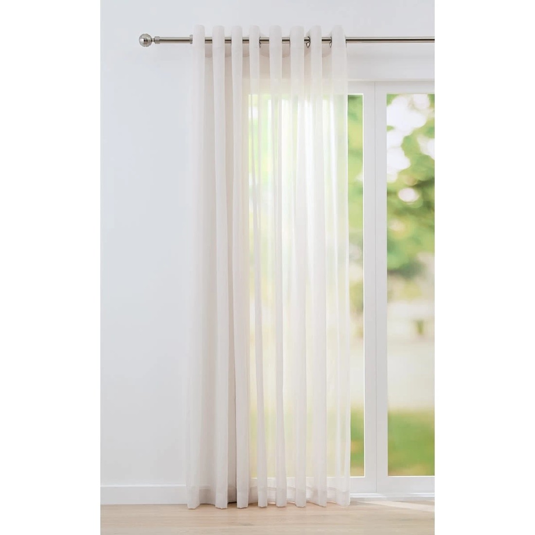1 Sicily Wide Curtain - Natural - 290cm x 223cm, 1 of 5