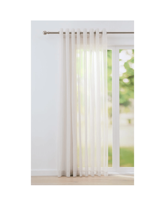Sicily Wide Curtain - Natural - 290cm x 223cm