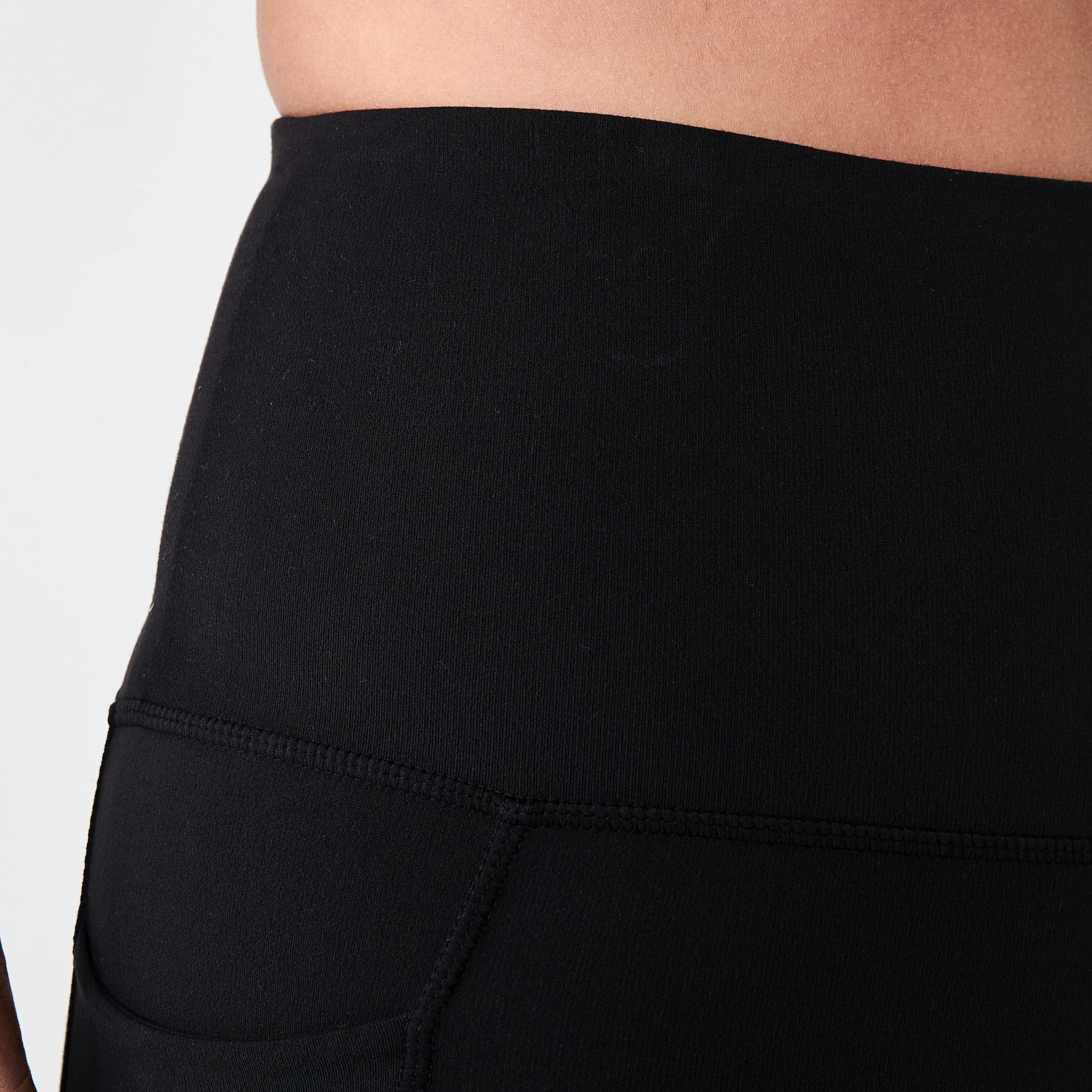5 Active Womens Crop Ultimate Yoga Leggings BLACK, 5 of 5