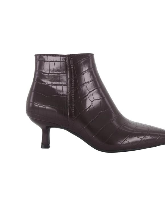 Kitten Heel Ankle Boots