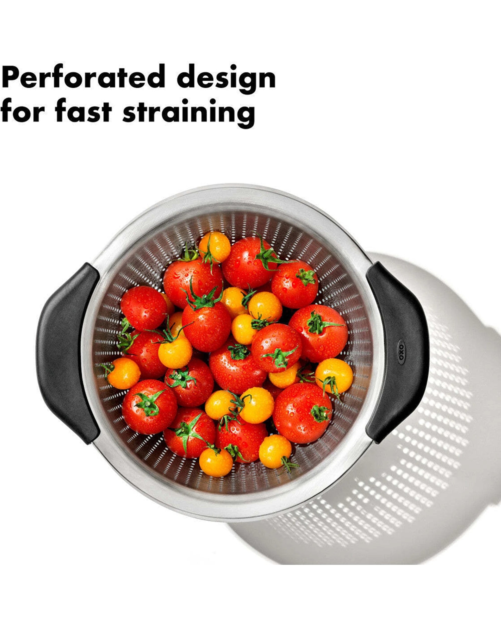8 Oxo Good Grips Stainless Steel Colander Vacuum Insulated Leakproof Portable - Silver, 8 of 8