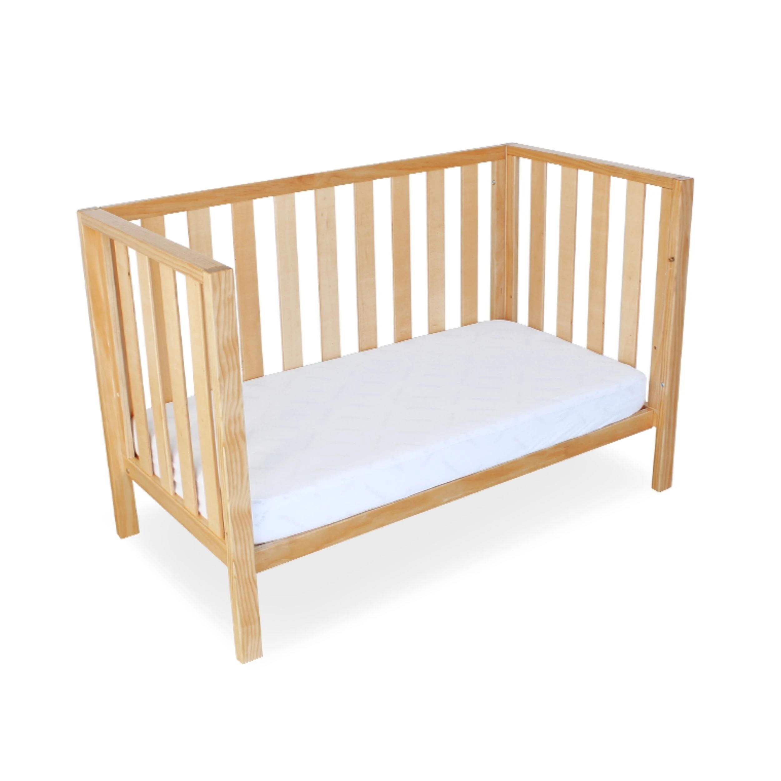 3 Babyhood Mali Compact Cot - Natural, 3 of 3